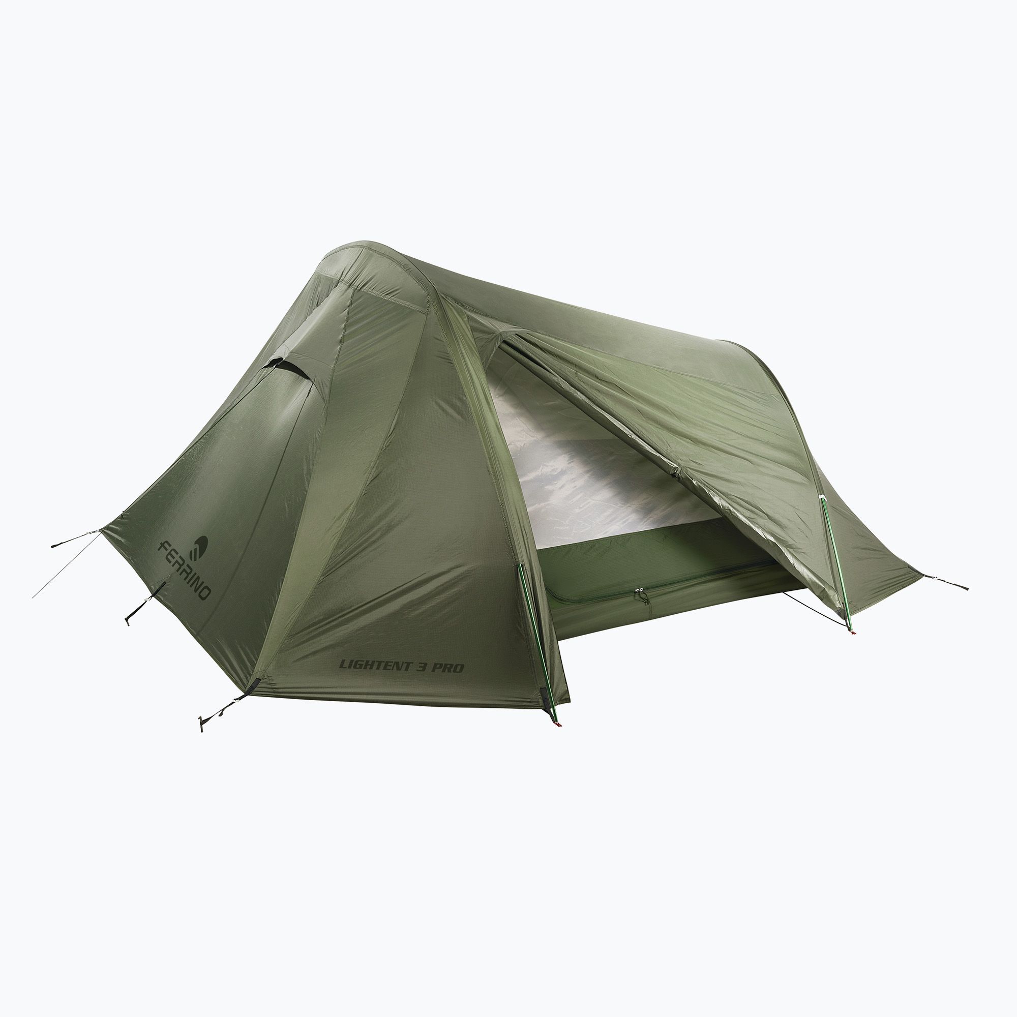 Namiot trekkingowy 3-osobowy Ferrino Lightent 3 Pro olive/green 