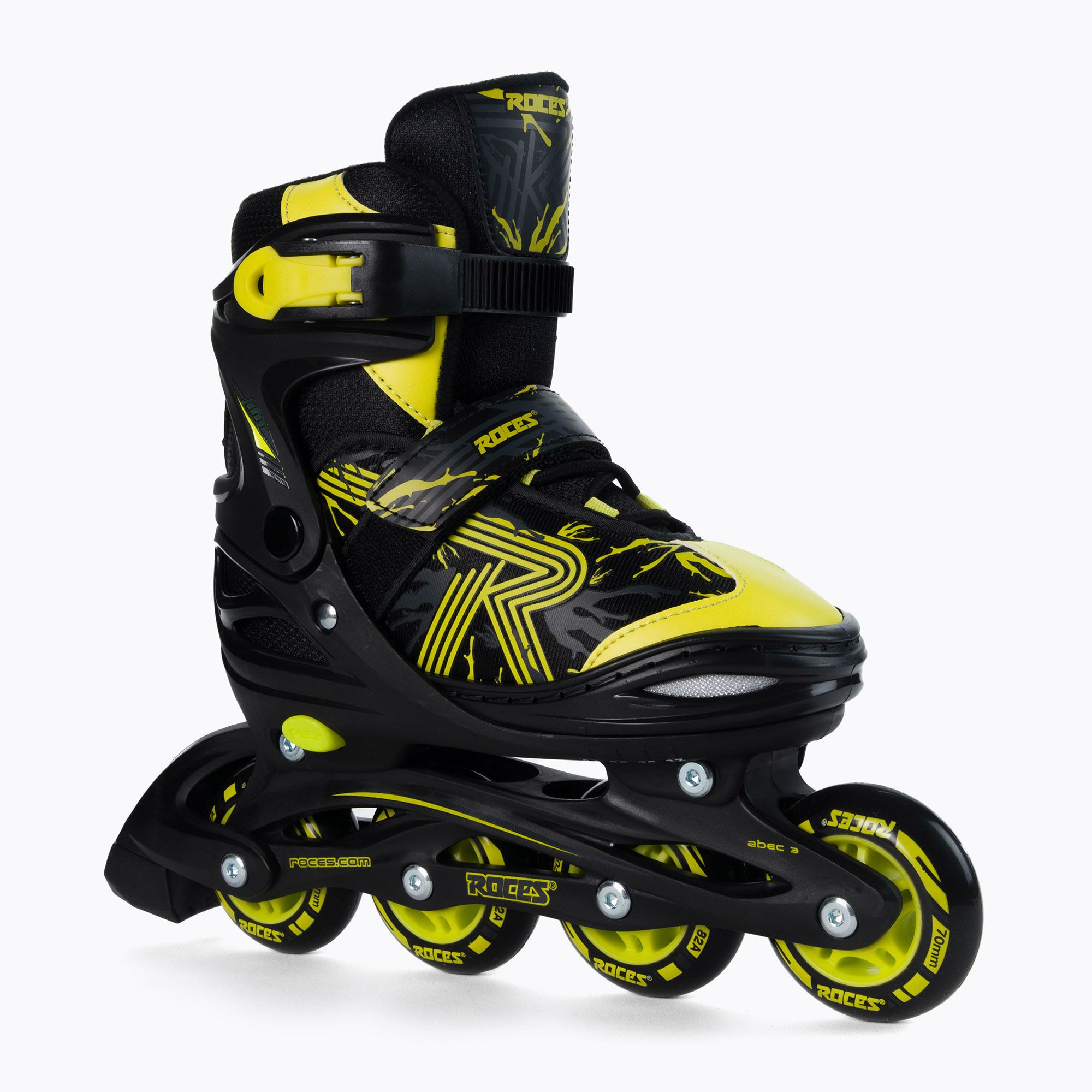 Rolki dziecięce Roces Jokey 3.0 Boy black/lime 