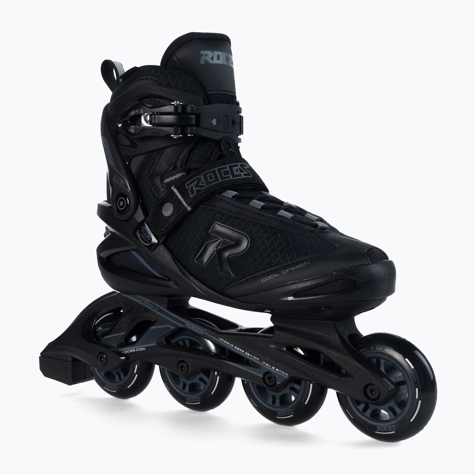 Rolki męskie Roces Icon black/dark charcoal 