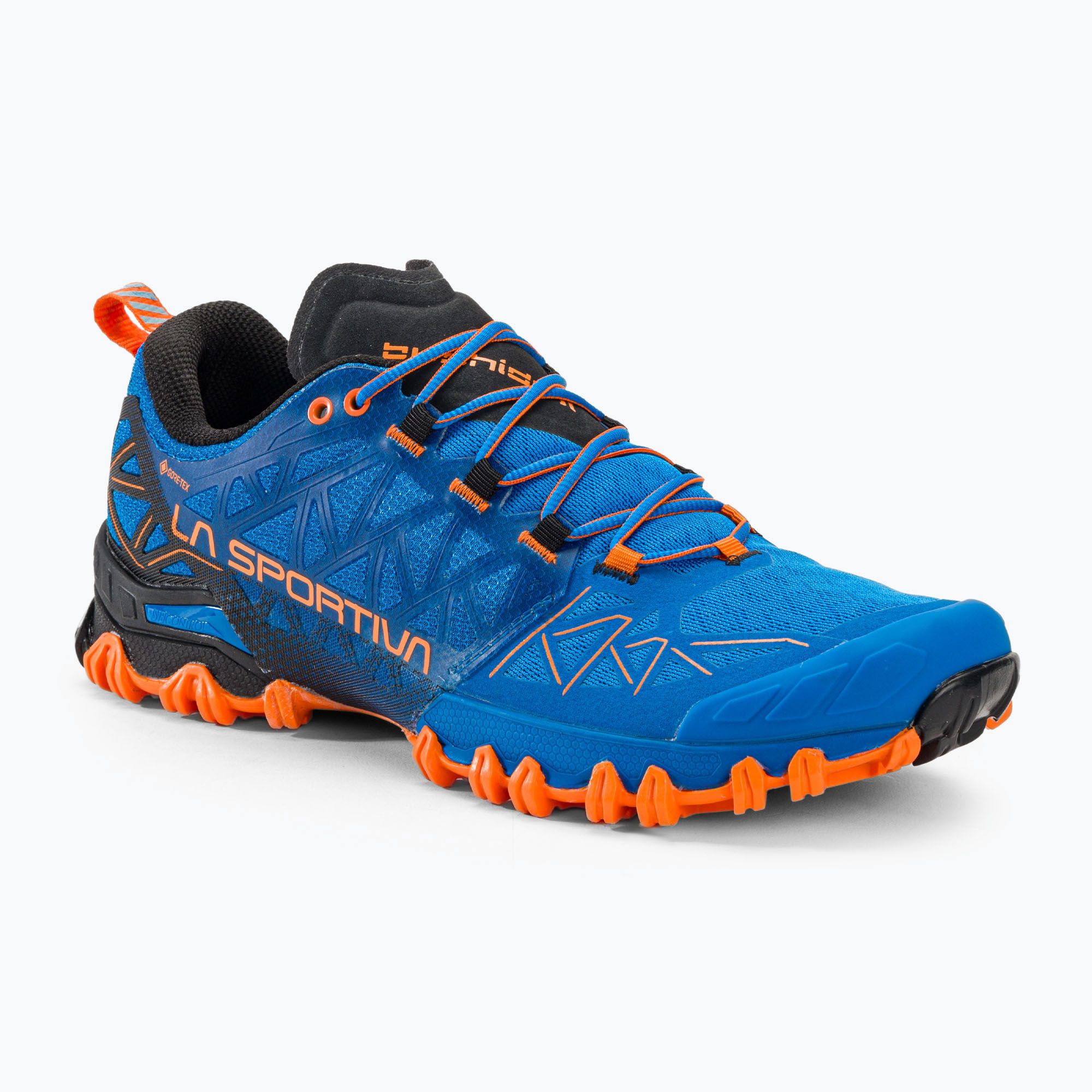 Buty do biegania męskie La Sportiva Bushido II Gtx electric blue/tiger 