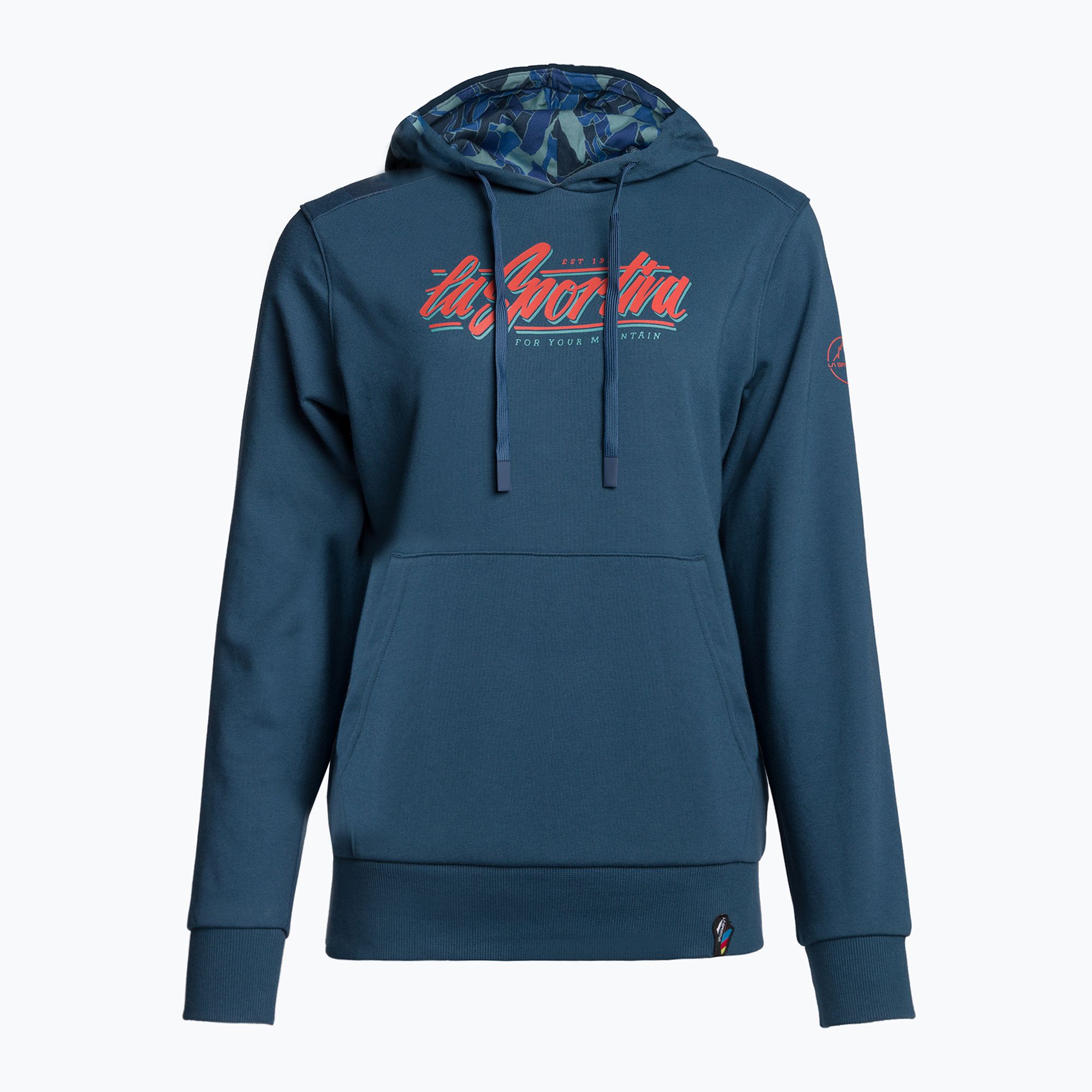 Bluza trekkingowa damska La Sportiva Retro Hoody storm blue 