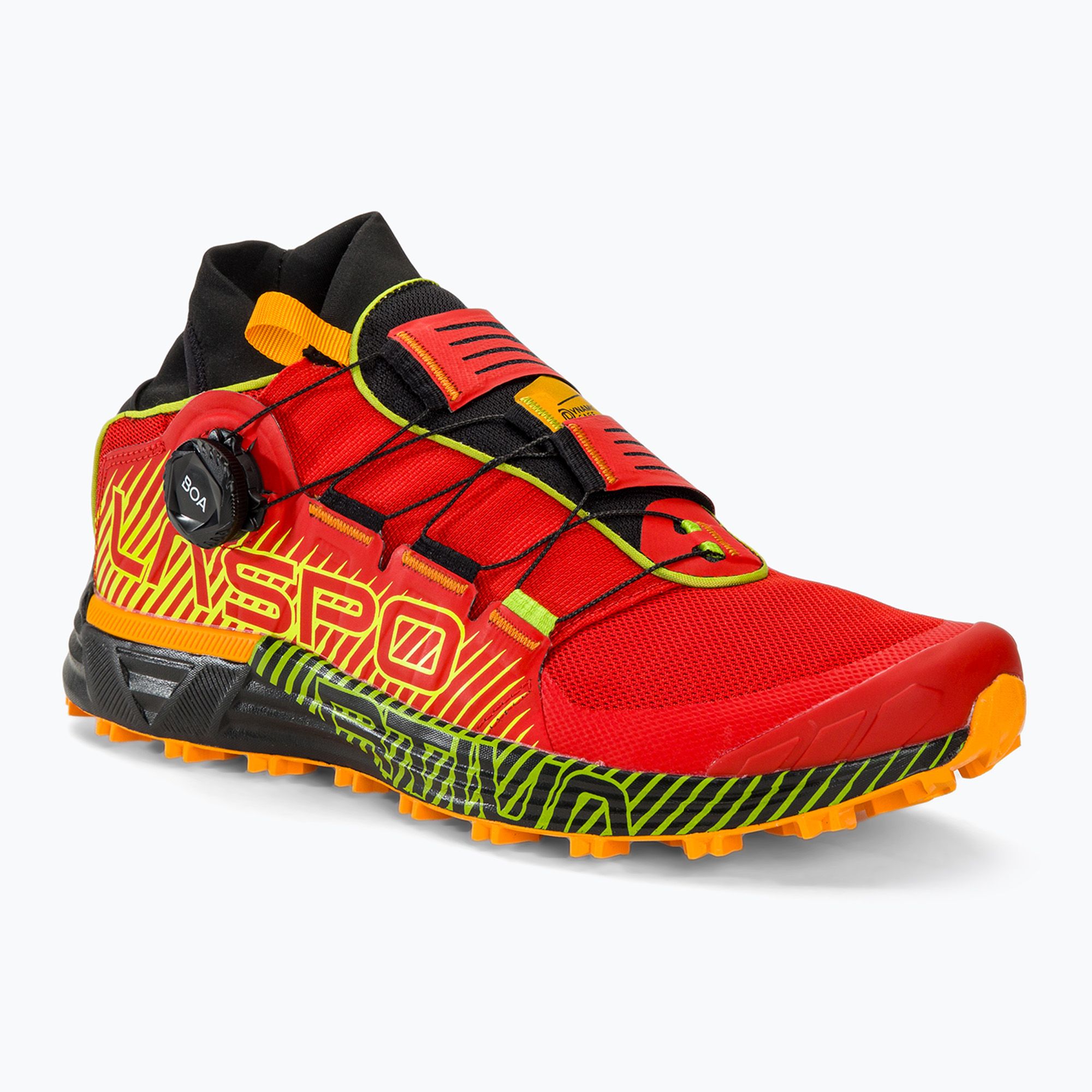 Buty do biegania męskie La Sportiva Cyklon sunset/lime punch 