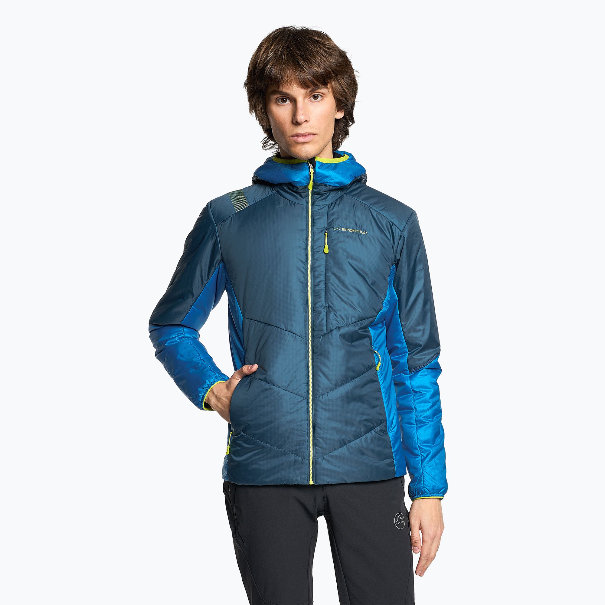 Kurtka ocieplana męska La Sportiva Mythic Primaloft storm blue/ electric blue 