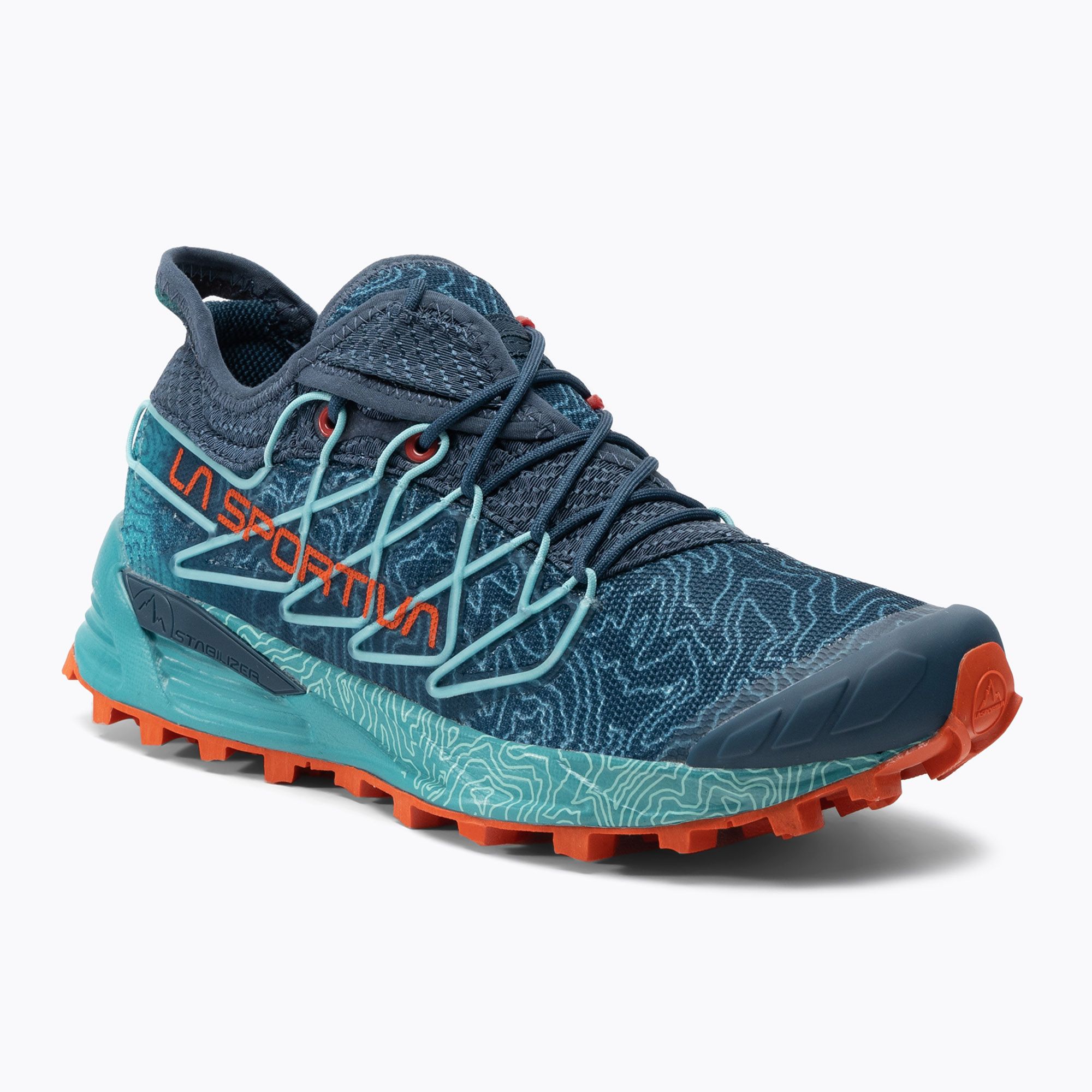 Buty do biegania damskie La Sportiva Mutant storm blue/cherry tomato 