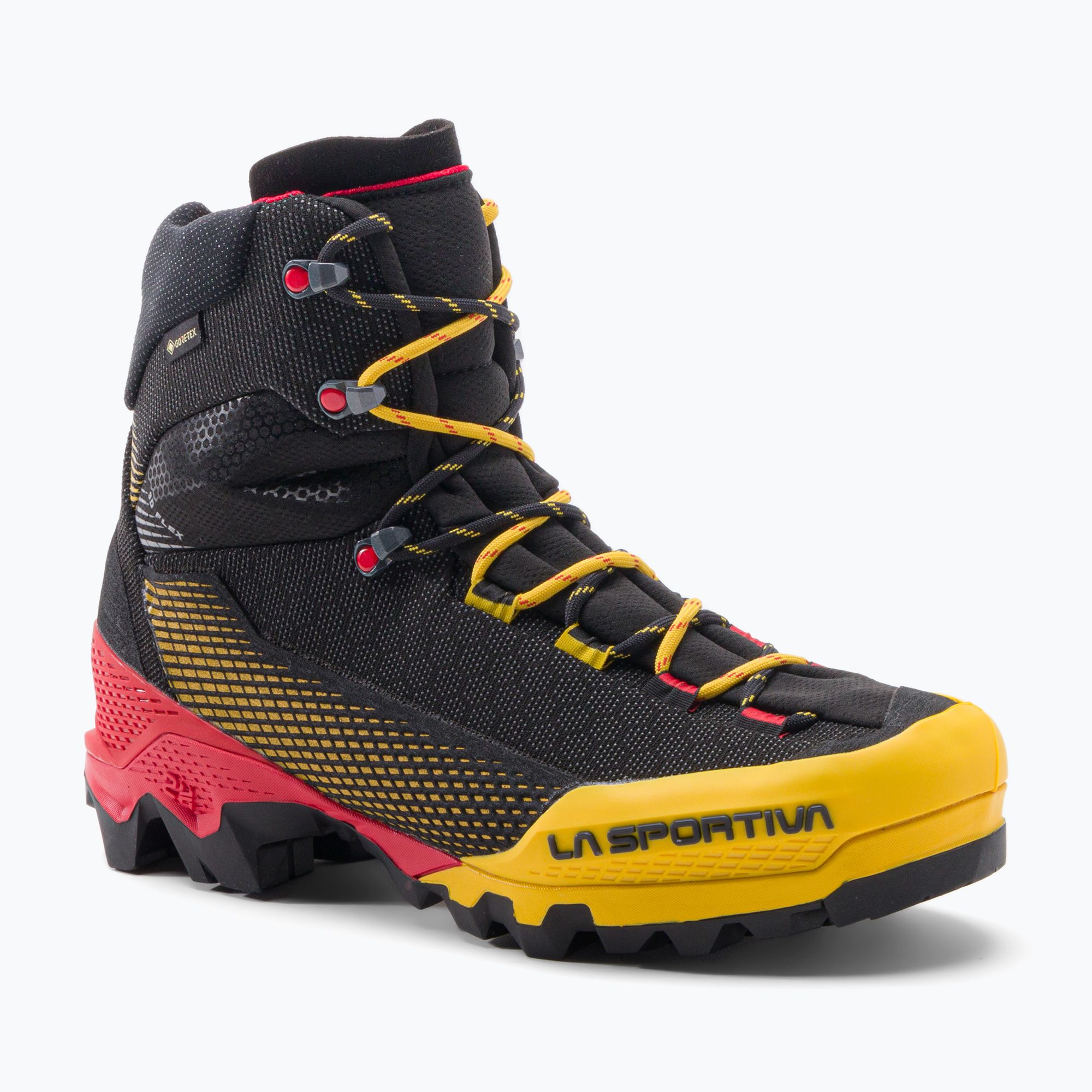 Buty wysokogórskie męskie La Sportiva Aequilibrium ST GTX black/yellow 