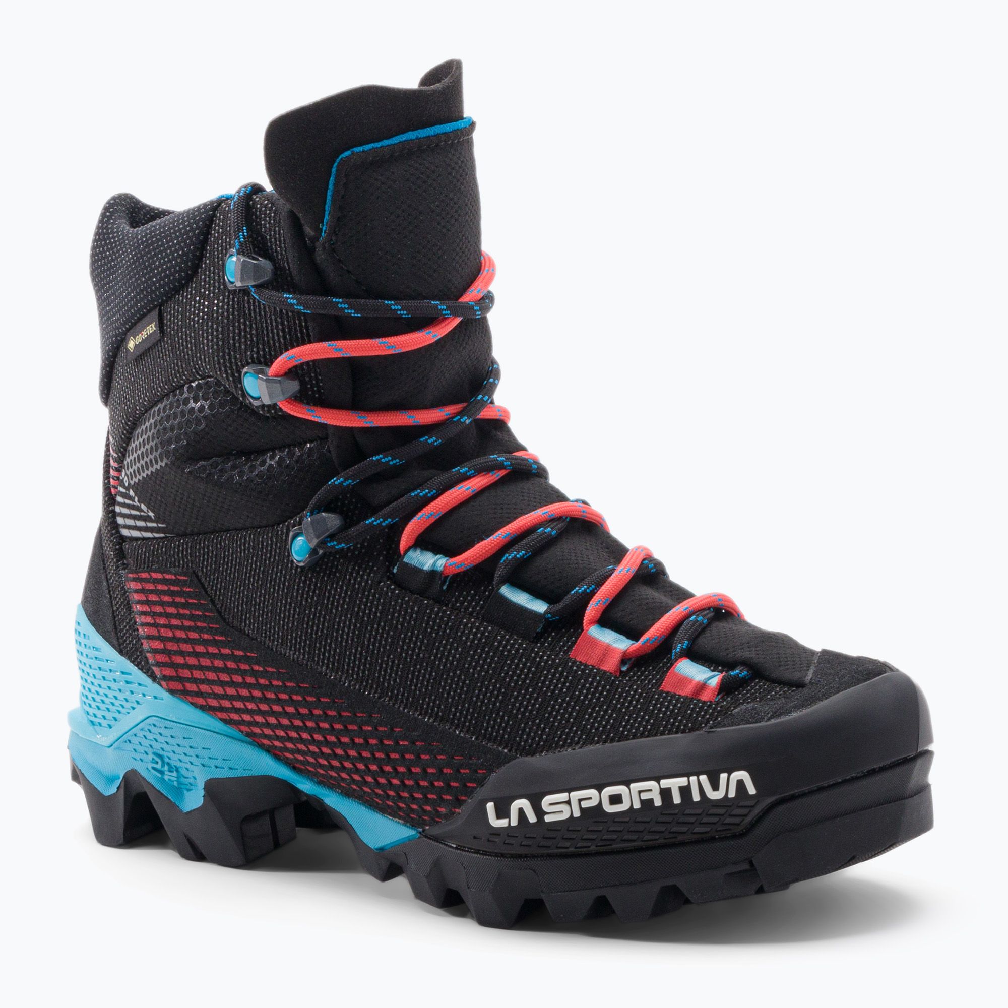 Buty wysokogórskie damskie La Sportiva Aequilibrium ST GTX black/hibiscus 
