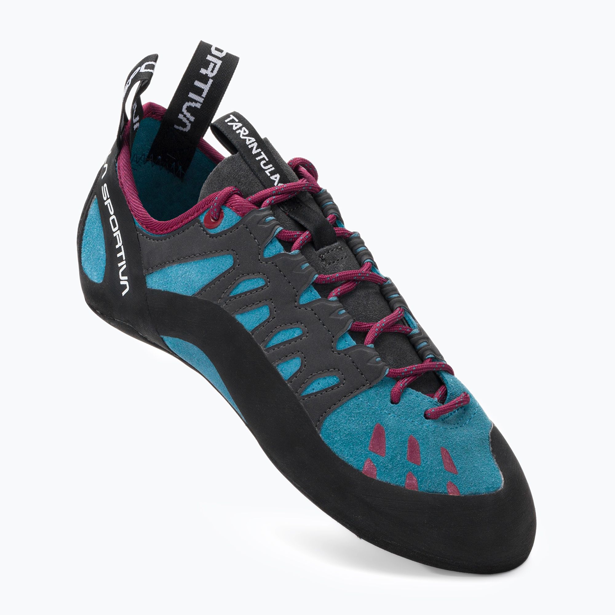 Buty wspinaczkowe damskie La Sportiva Tarantulace topaz/red/plum 