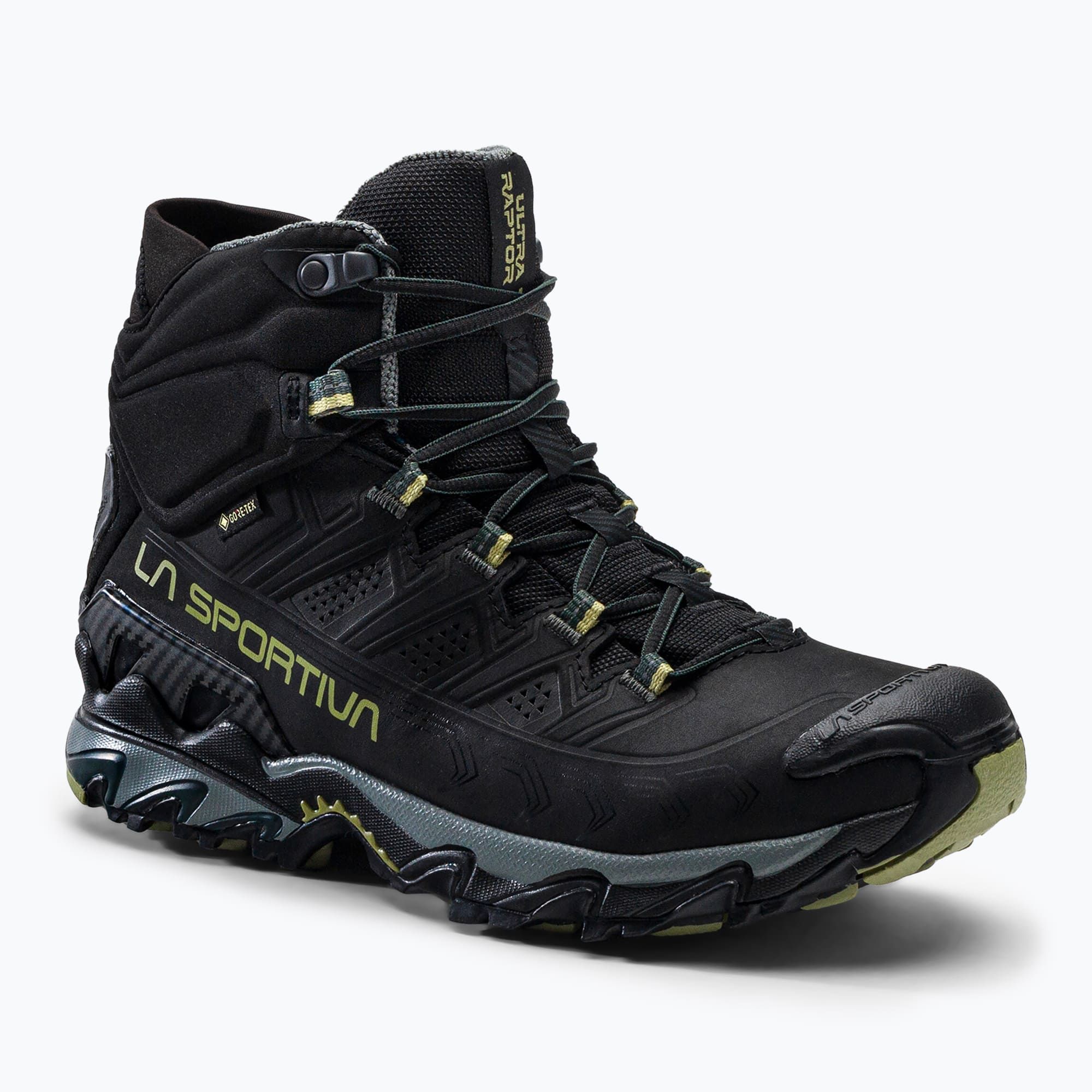 Buty trekkingowe męskie La Sportiva Ultra Raptor II Mid Leather GTX black/cedar 