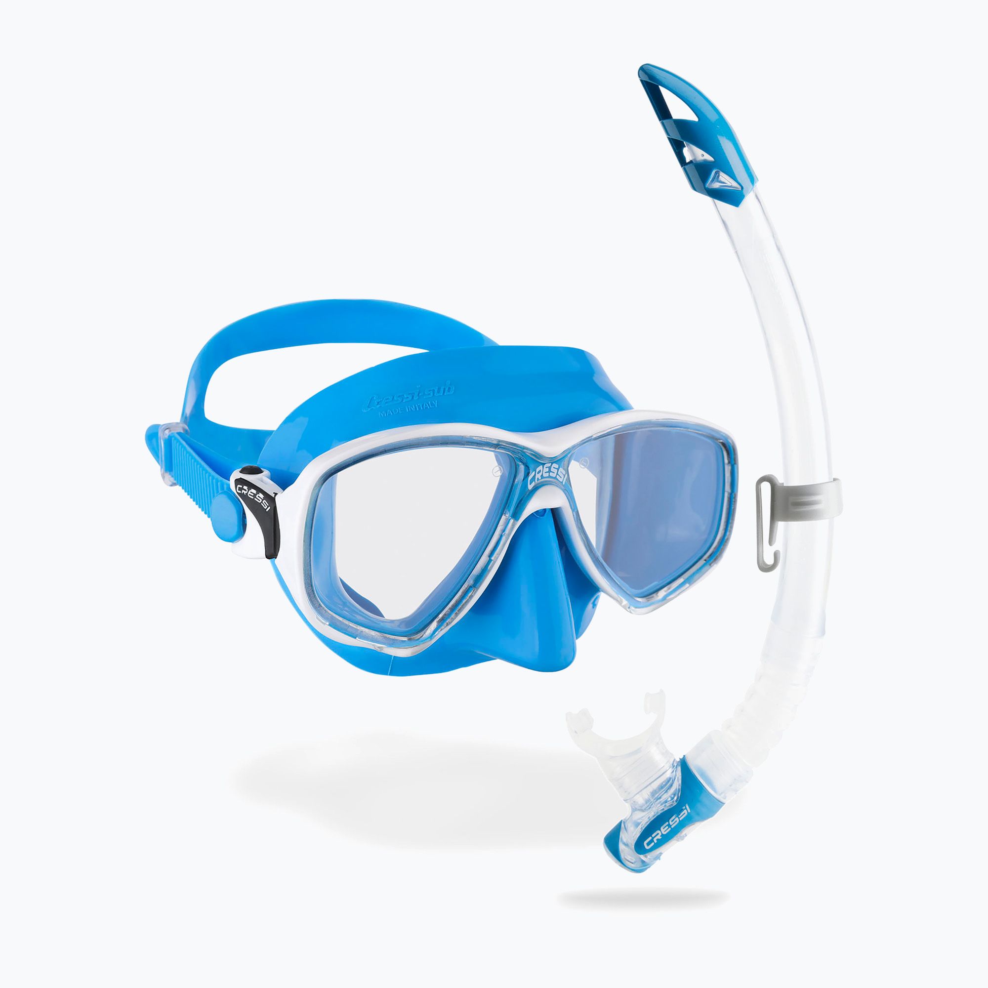 Zestaw do nurkowania Cressi Marea + Gamma blue 