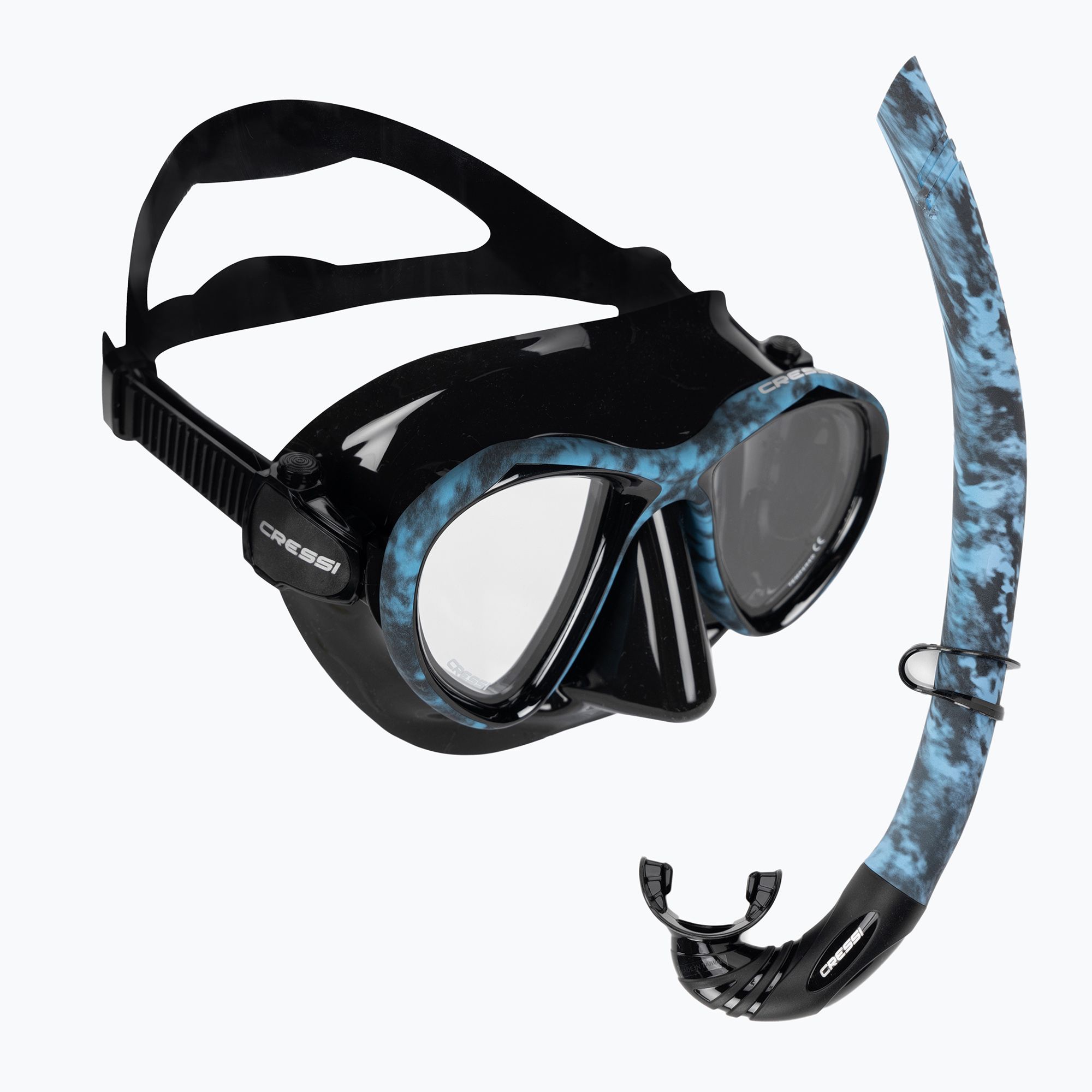 Zestaw do nurkowania Cressi Metis + Corsica blue hunter 