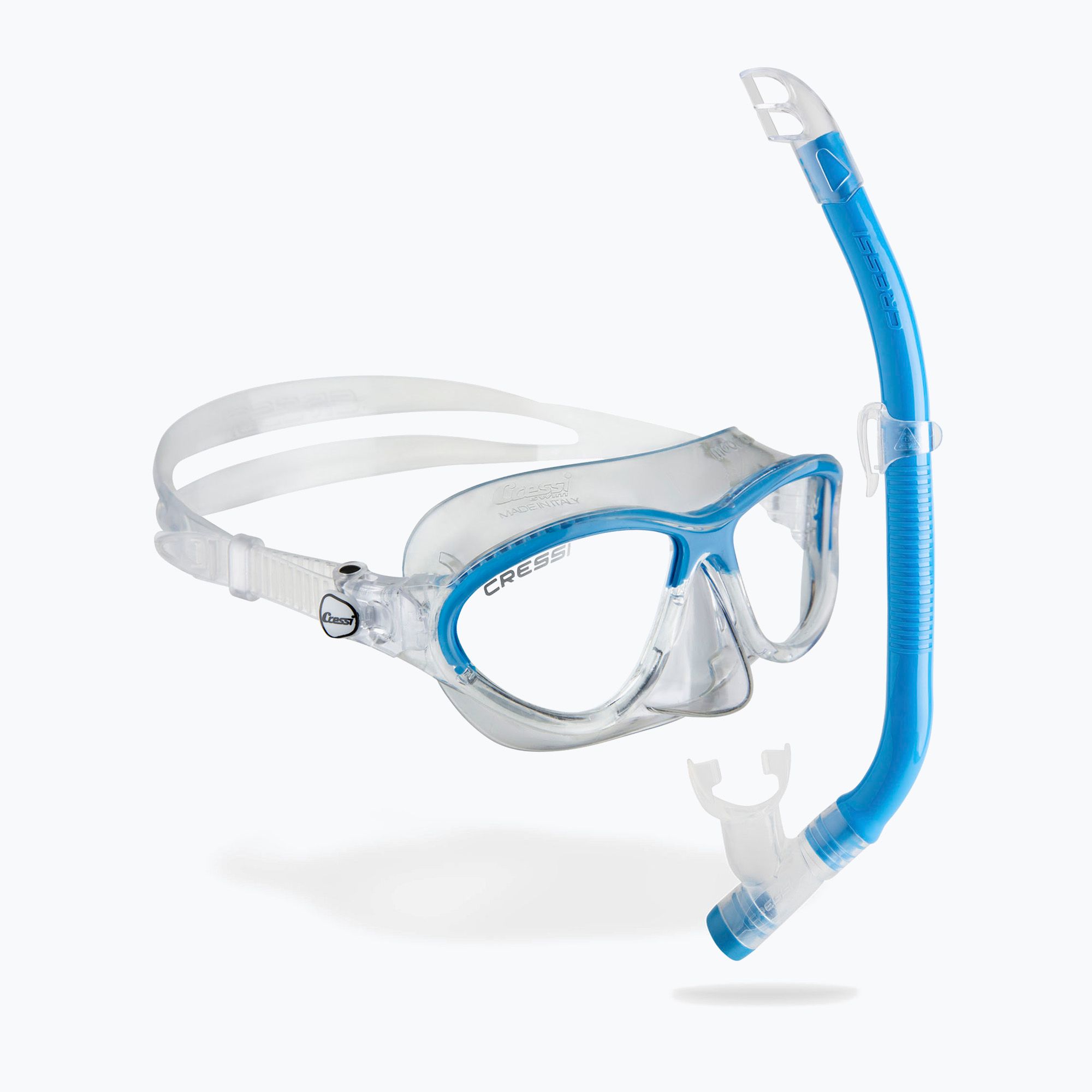 Zestaw do nurkowania dziecięcy Cressi Moon + Top blue 