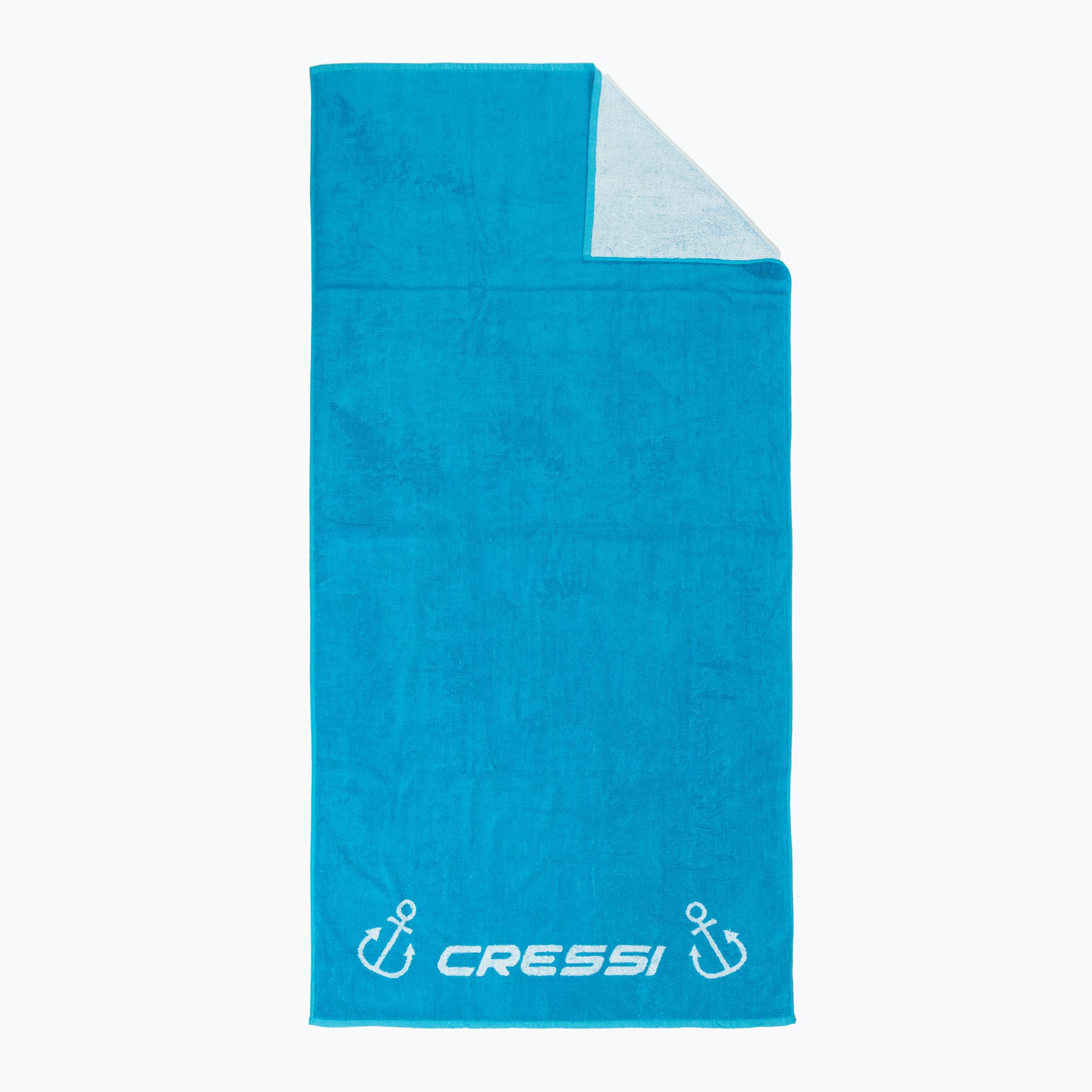 Ręcznik Cressi Cotton Frame aquamarine 