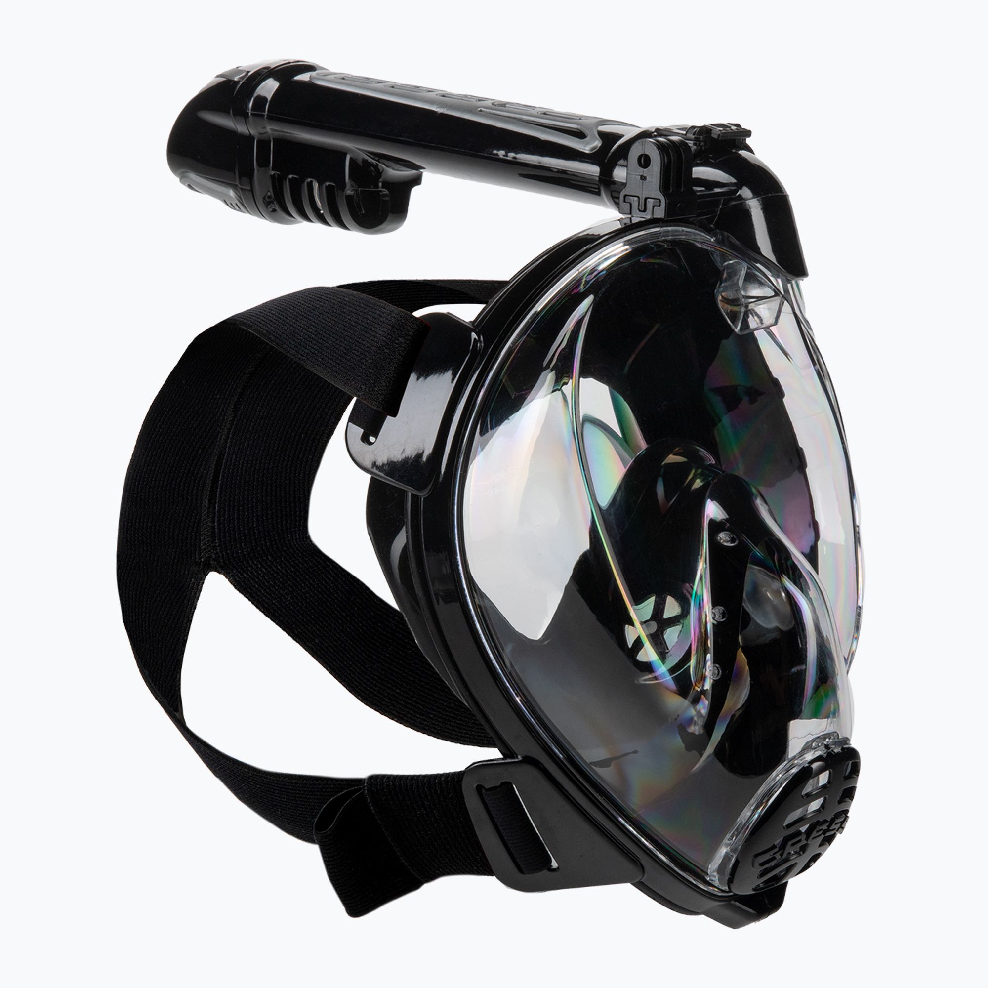 Maska pełnotwarzowa do snorkelingu Cressi Duke Action Full Face black/black 