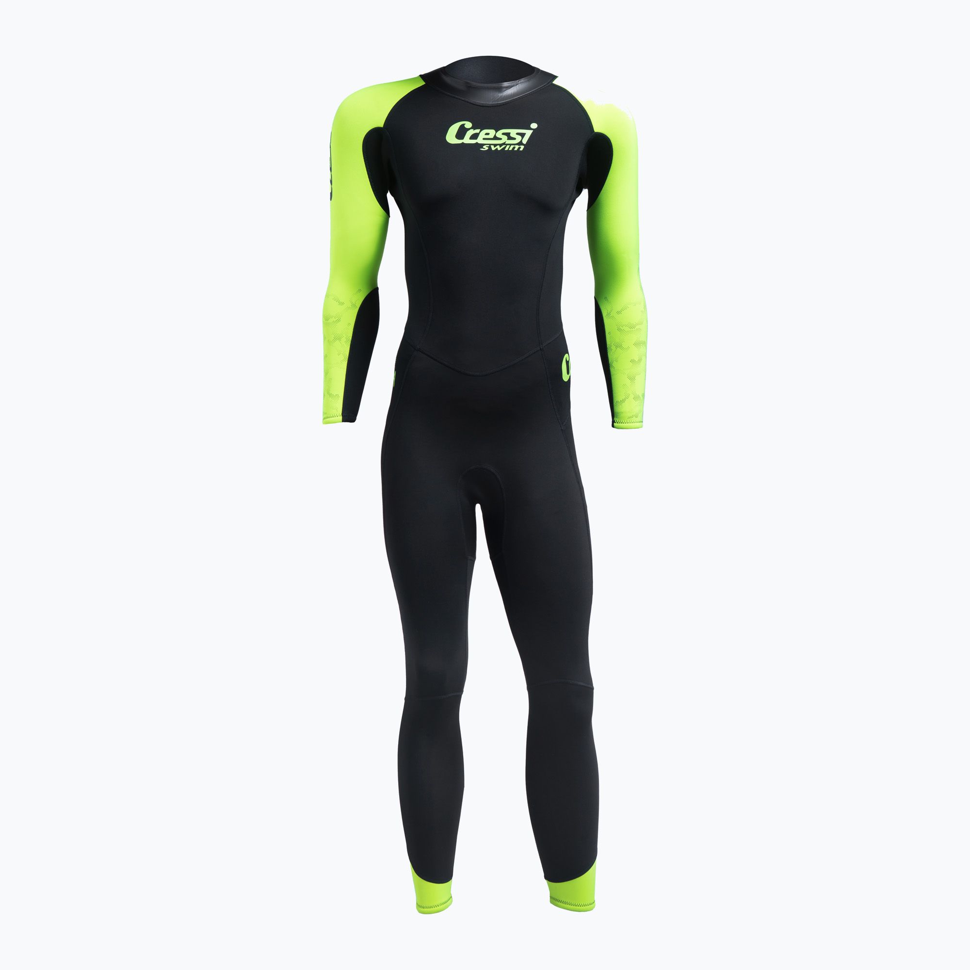 Pianka do pływania męska Cressi Karua 3/2 mm black/lime 