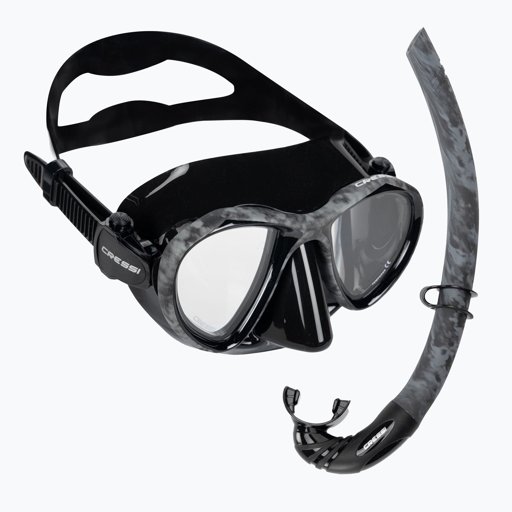 Zestaw do nurkowania Cressi Metis + Corsica black hunter 