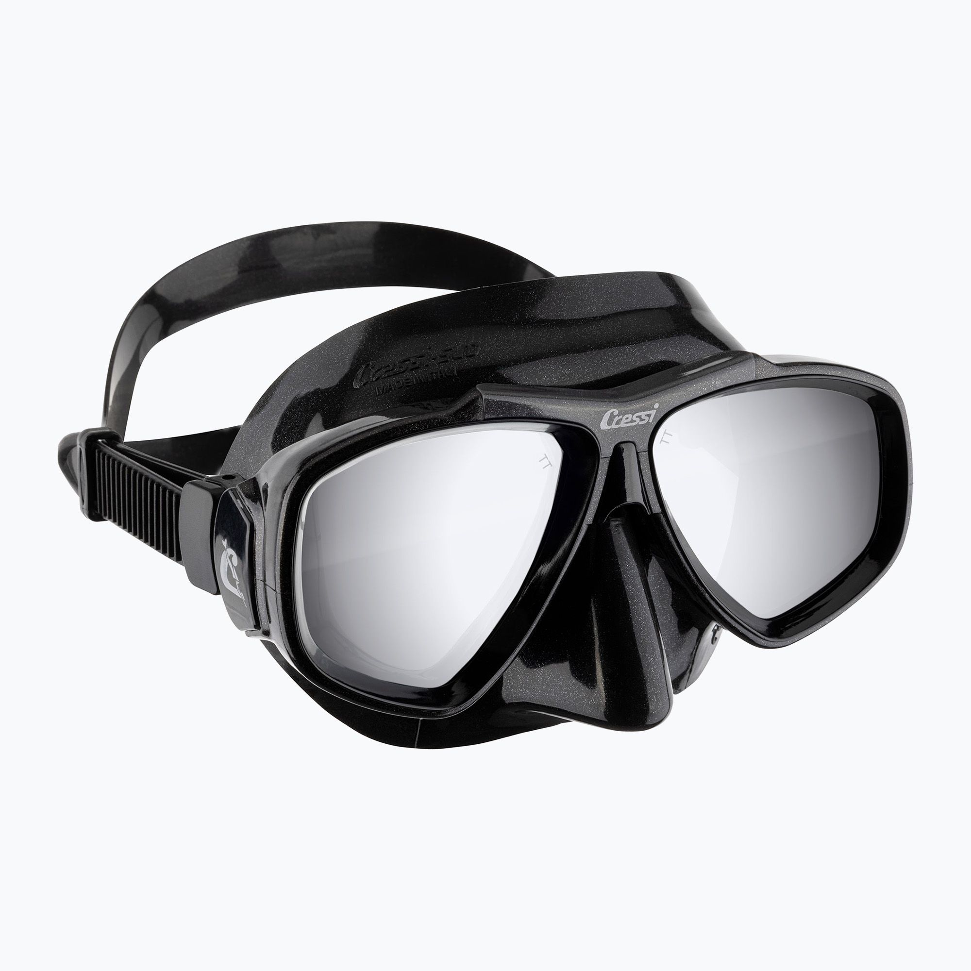 Maska do nurkowania Cressi Focus black/black/silver 