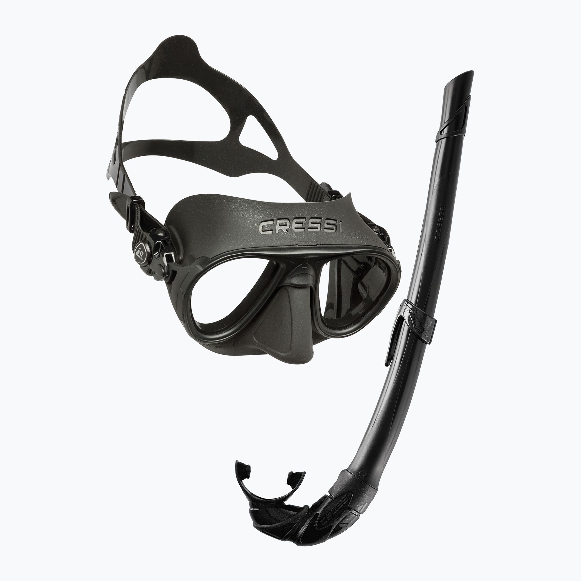 Zestaw do nurkowania Cressi Calibro + Corsica black 