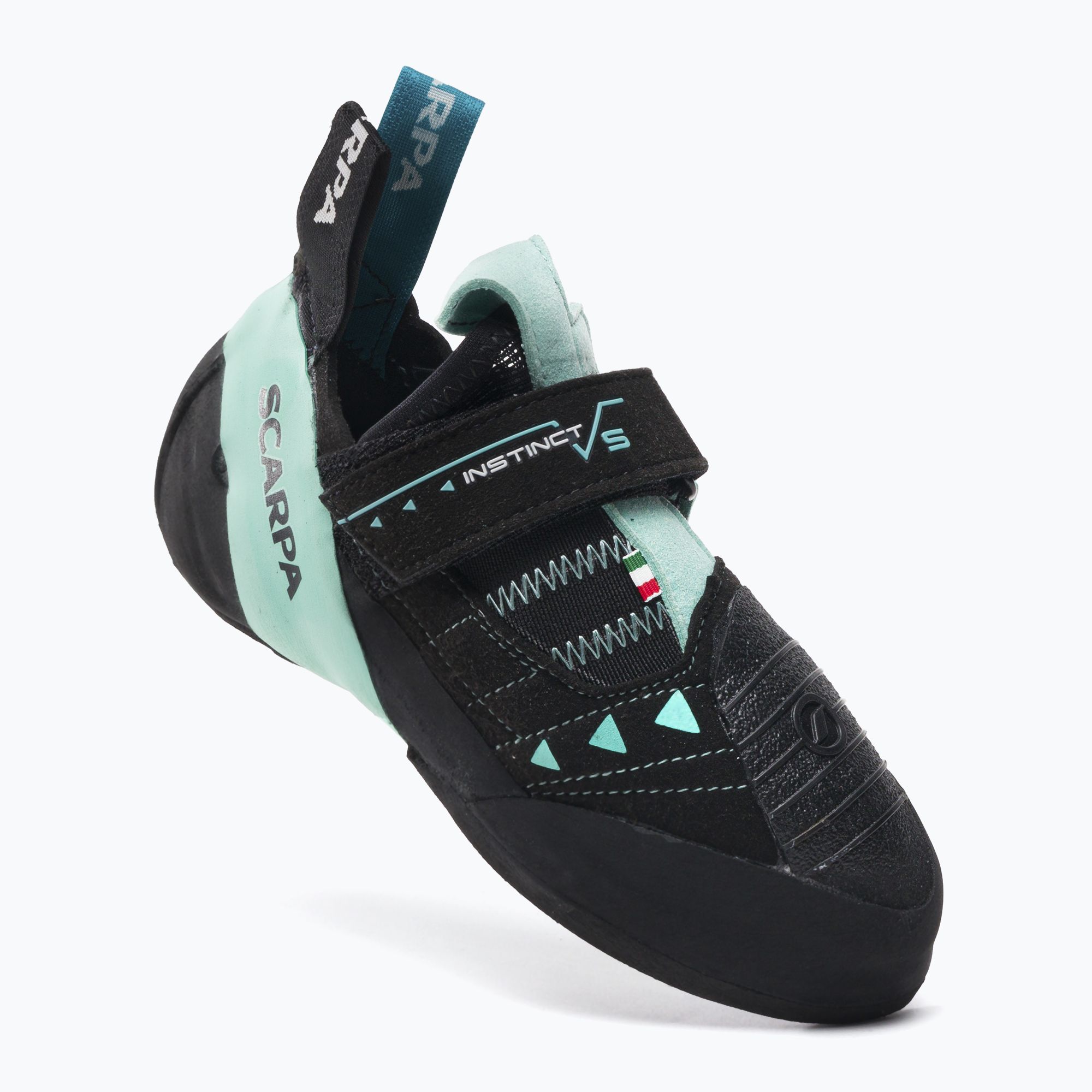 Buty wspinaczkowe damskie SCARPA Instinct VS black/aqua 