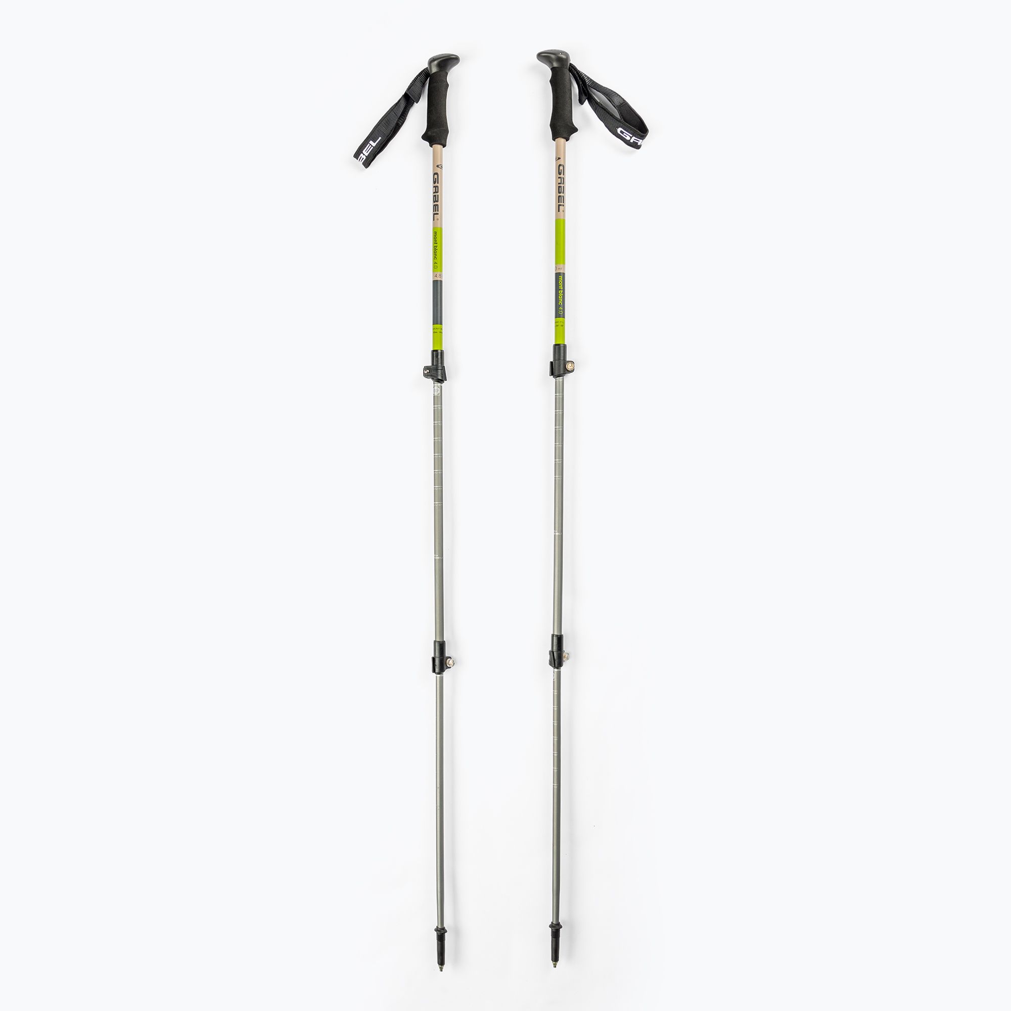 Kije trekkingowe GABEL Mont Blanc F.L. 4.0 zielone 7008432300000 