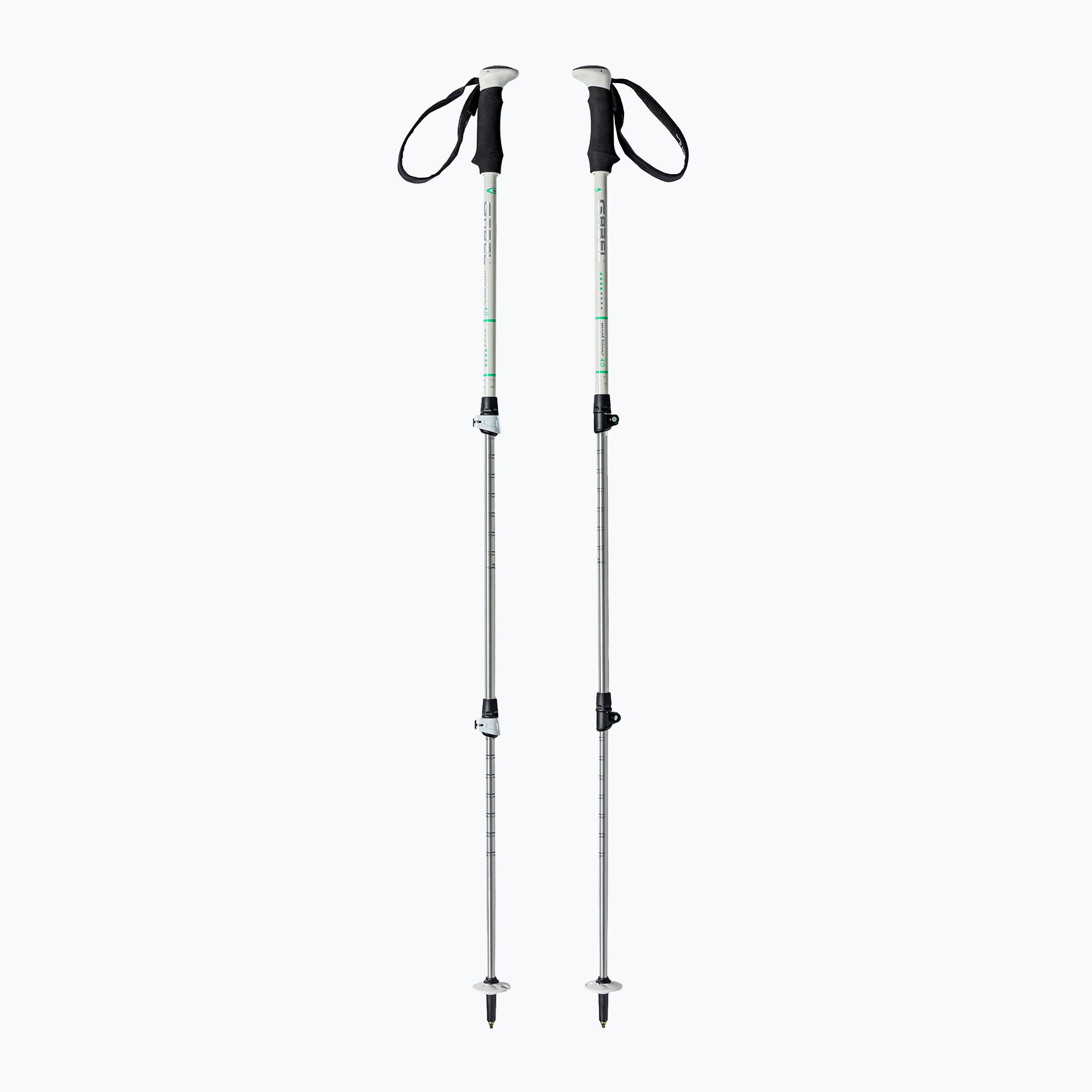 Kije trekkingowe damskie GABEL Mont Blanc F.L. 4.0 białe 7008432600000 