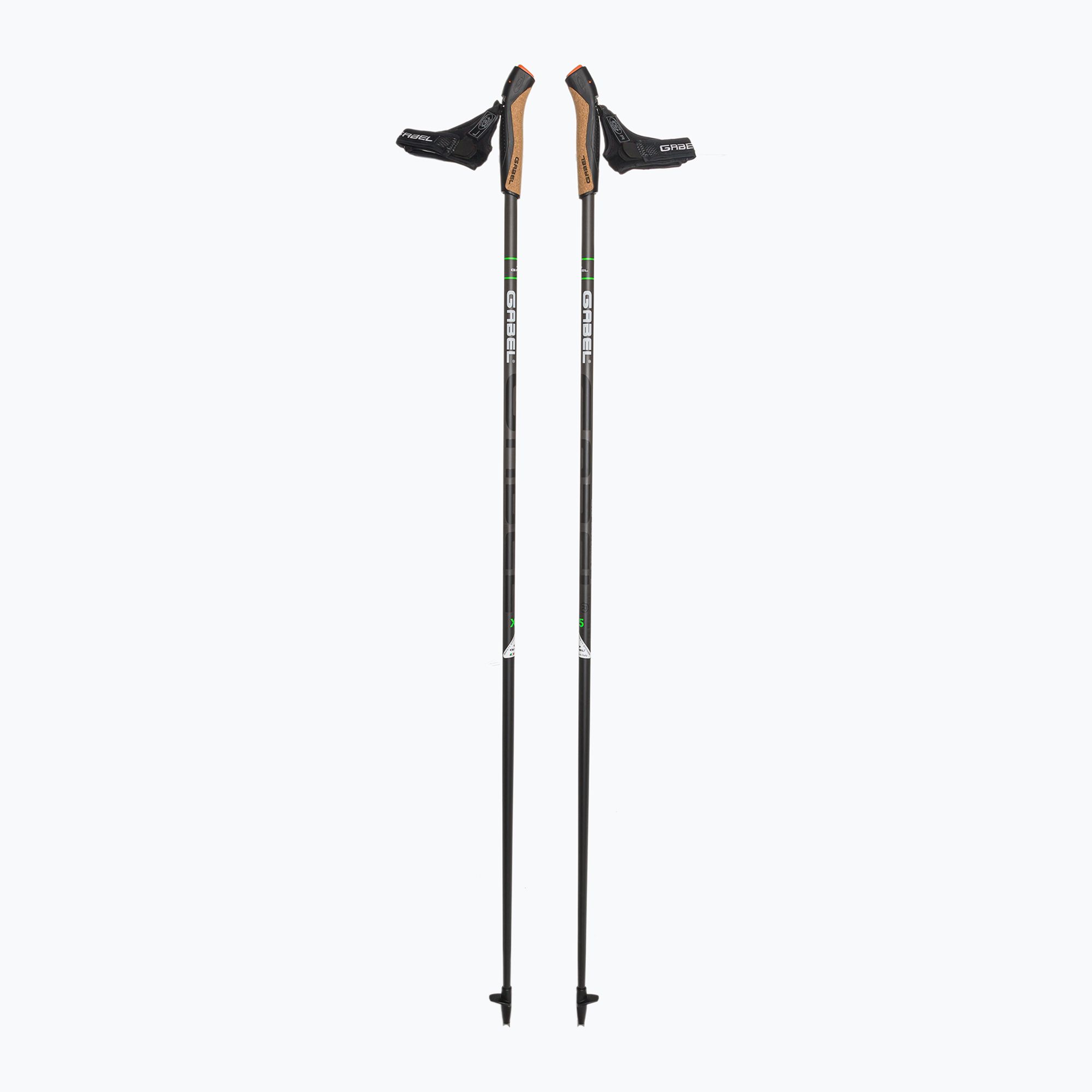 Kije nordic walking GABEL X-5 czarne 7009351141100 