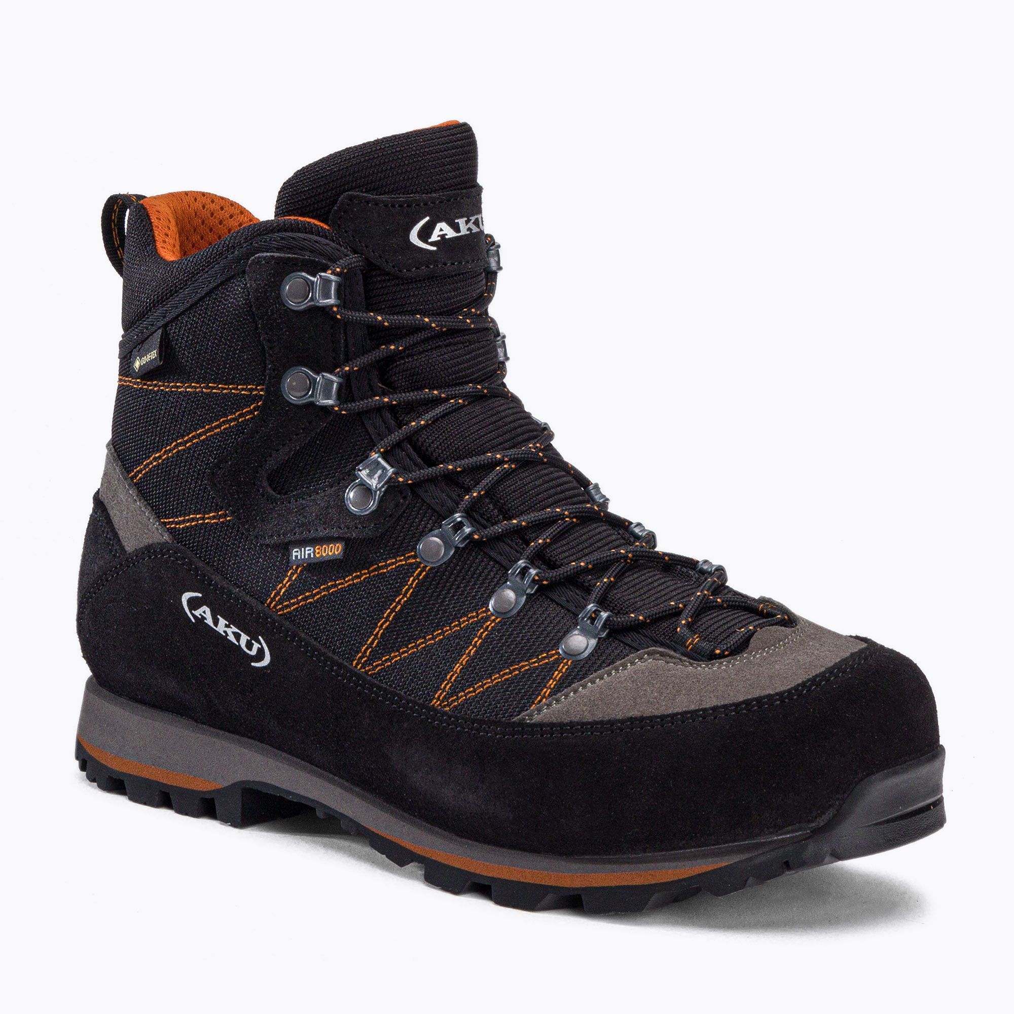 Buty trekkingowe męskie AKU Trekker Lite III Wide GTX black/orange 