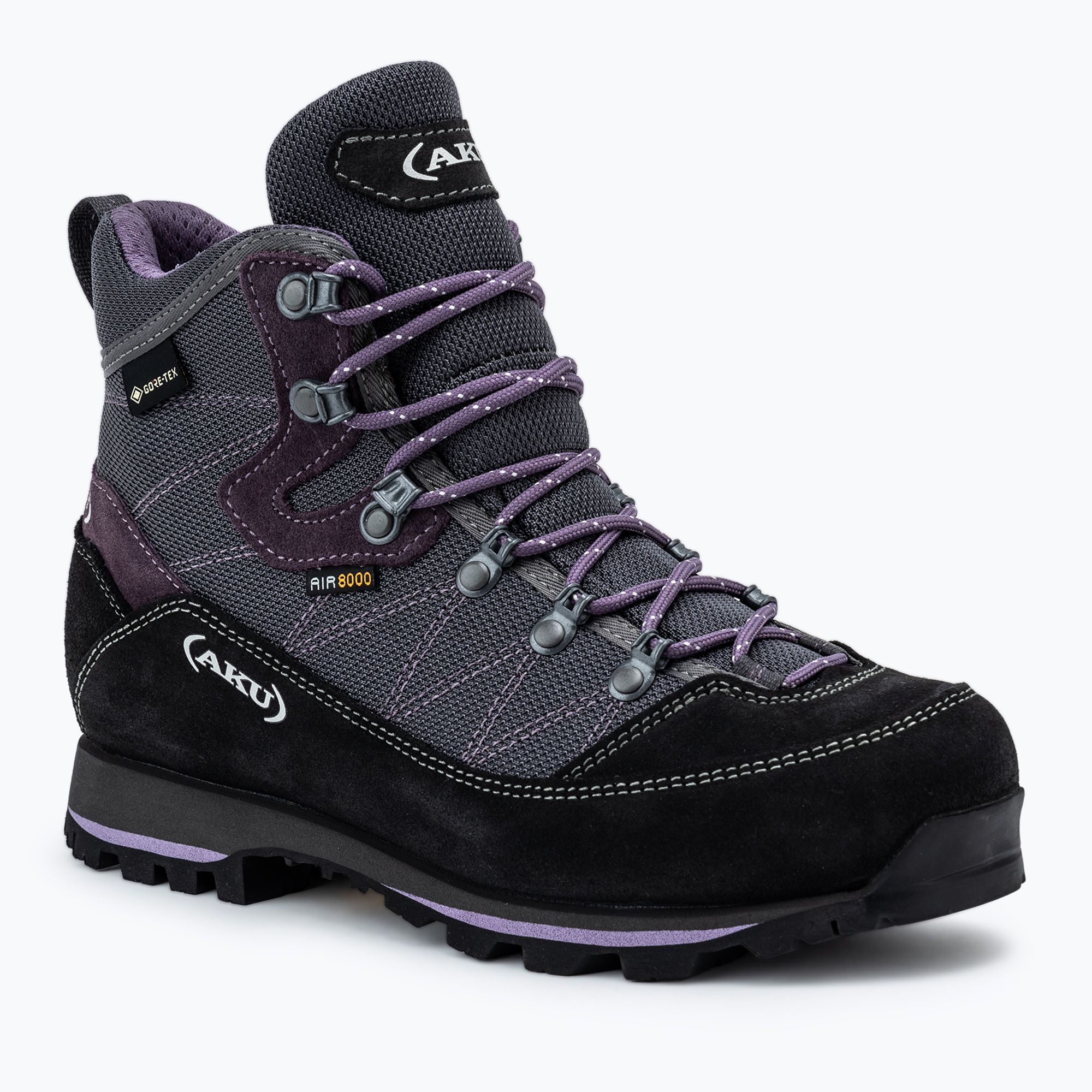 Buty trekkingowe damskie AKU Trekker Lite III Wide GTX anthracite/violet 