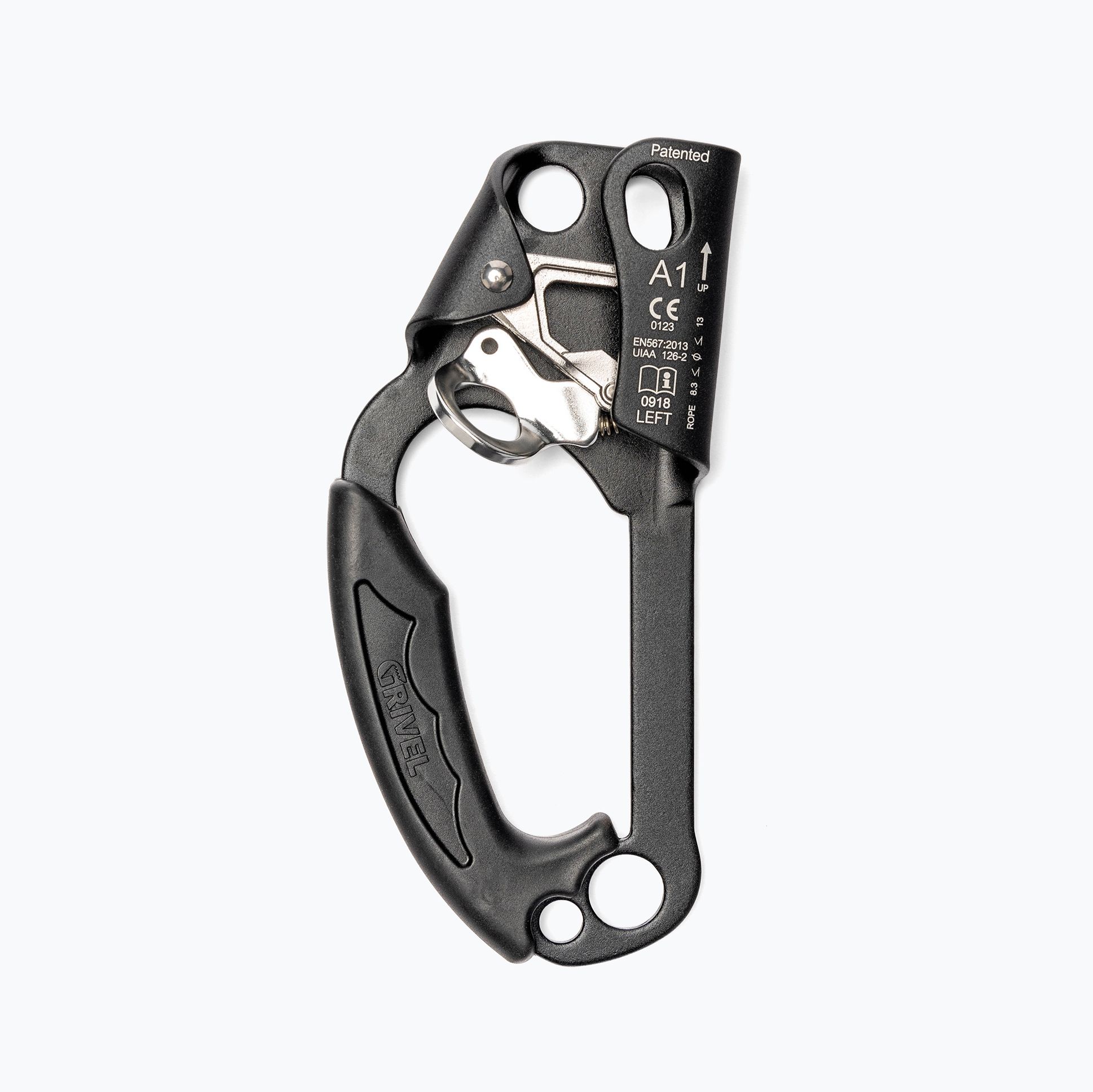 Zacisk wspinaczkowy Grivel A1 Ascender Left black 