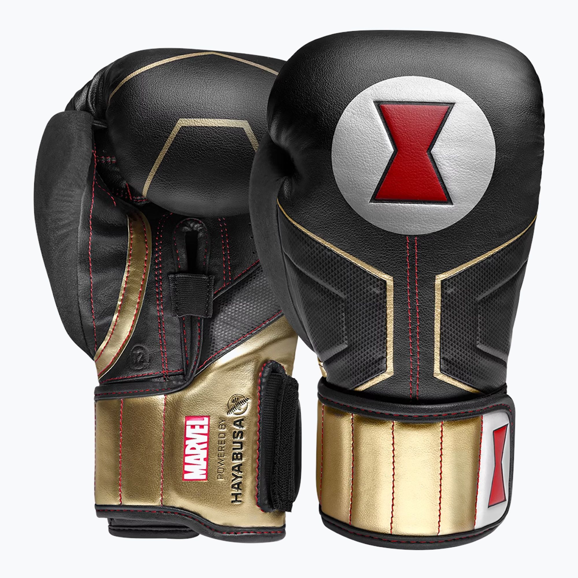 Rękawice bokserskie Hayabusa Marvel's Black Widow black/red 