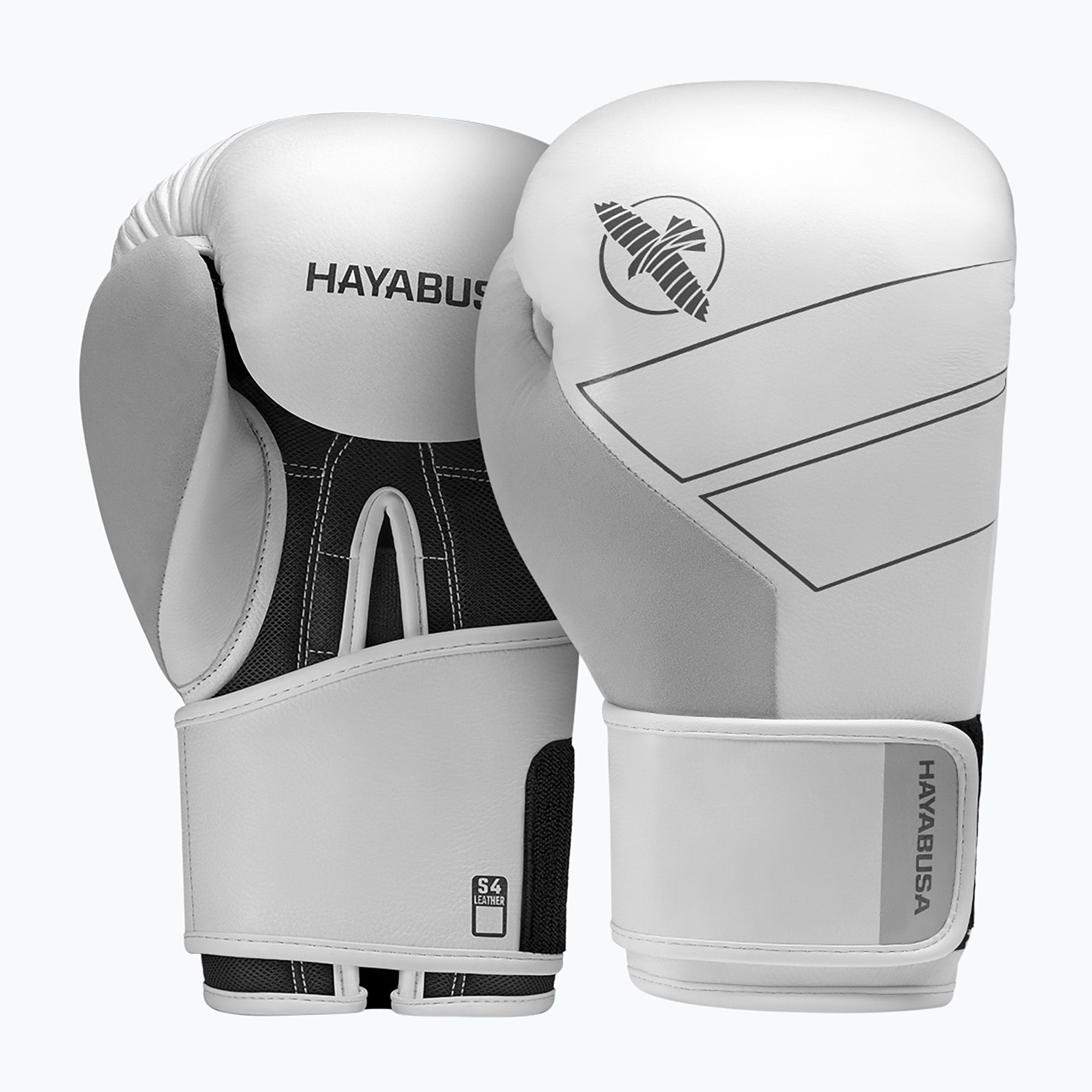 Rękawice bokserskie Hayabusa S4 Leather white 