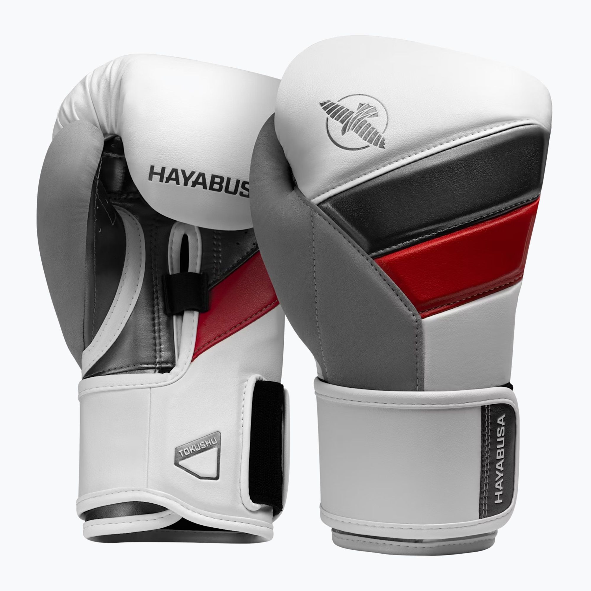 Rękawice bokserskie Hayabusa T3 white/red 