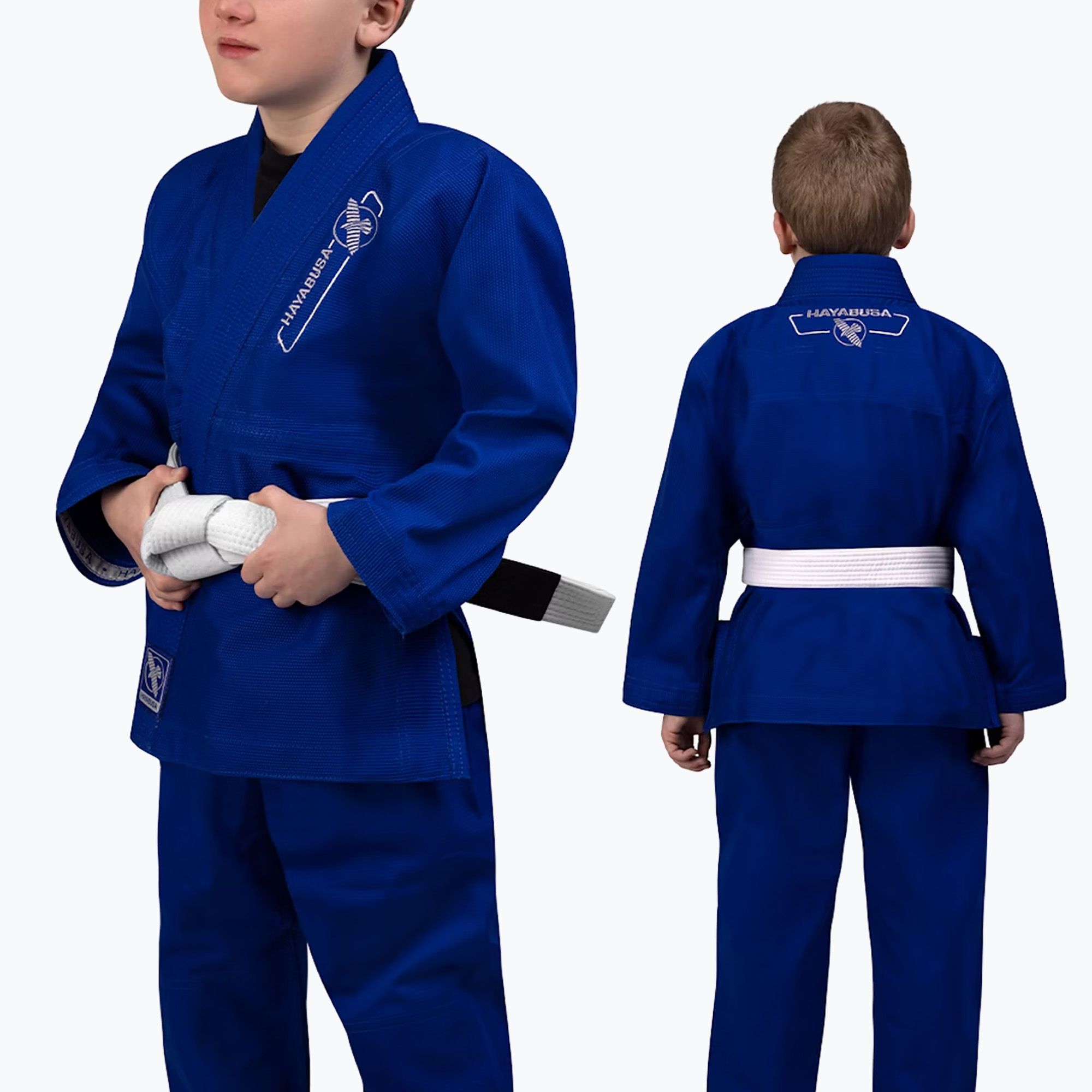 GI do brazylijskiego jiu-jitsu dziecięce Hayabusa Essential blue 