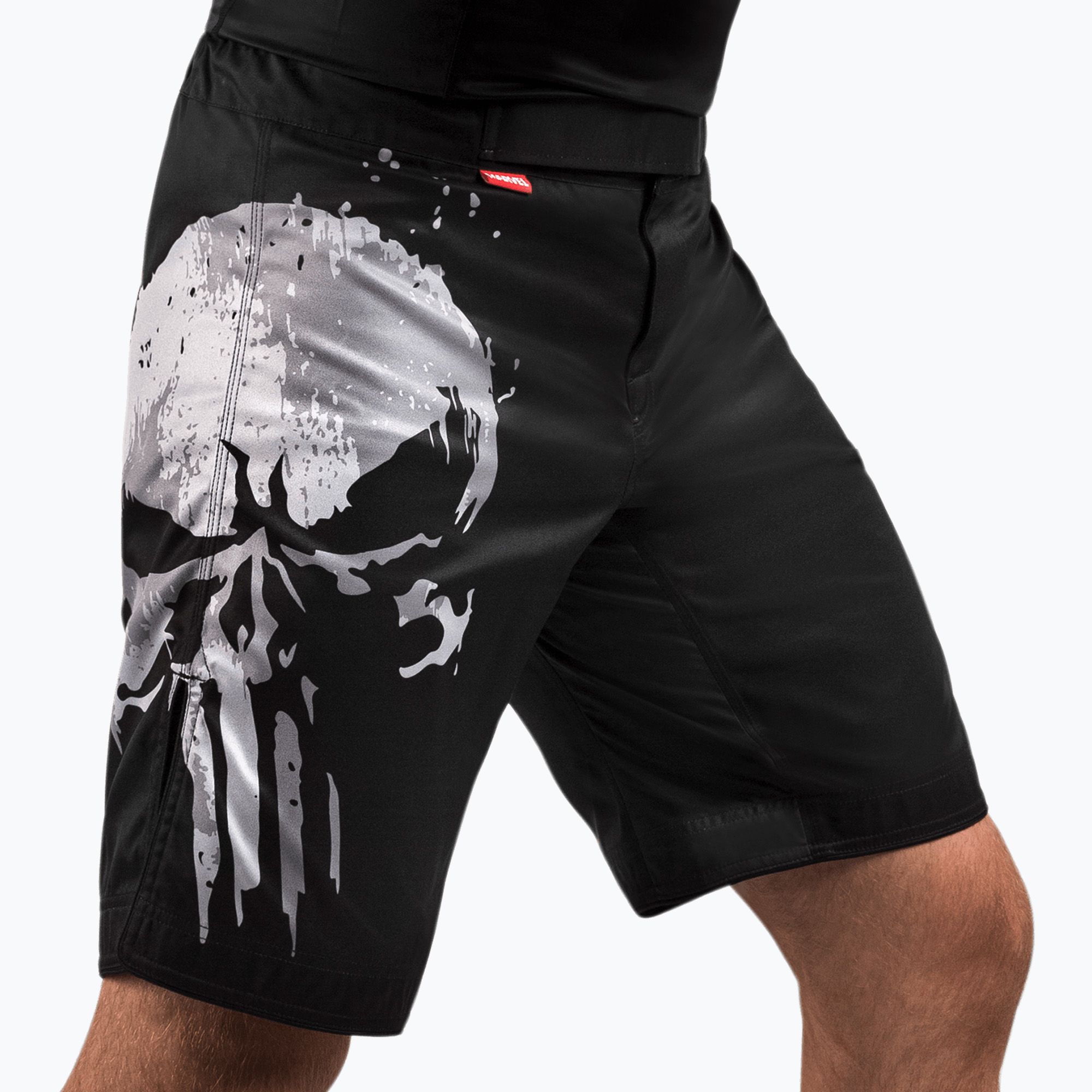 Spodenki treningowe męskie Hayabusa Marvel Fight Short The Punisher black 