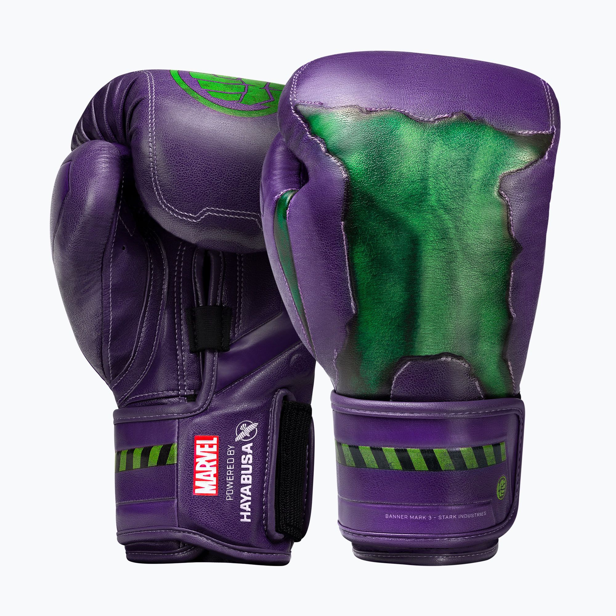 Rękawice bokserskie Hayabusa Marvel's Hulk purple/green 