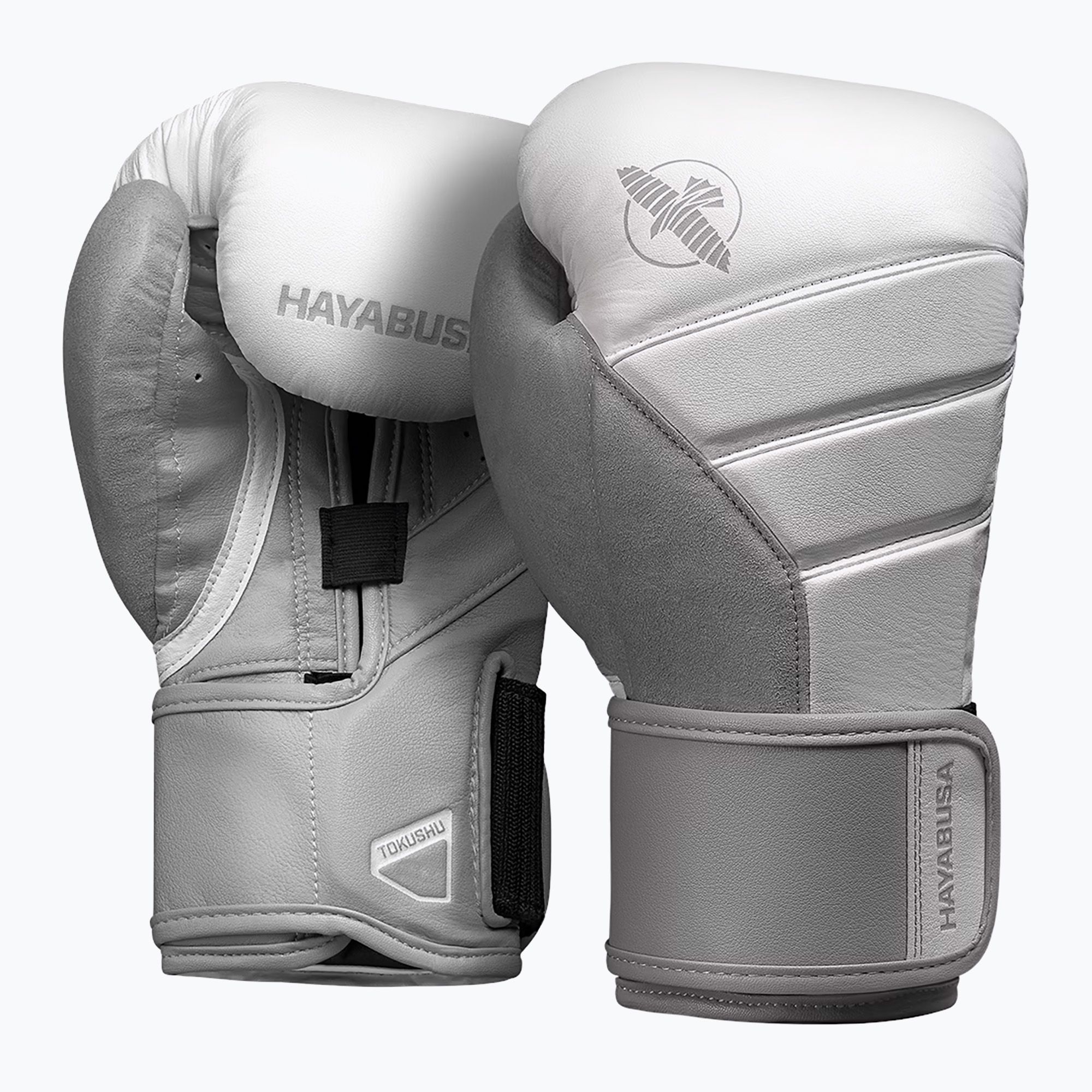 Rękawice bokserskie Hayabusa T3 white/grey 