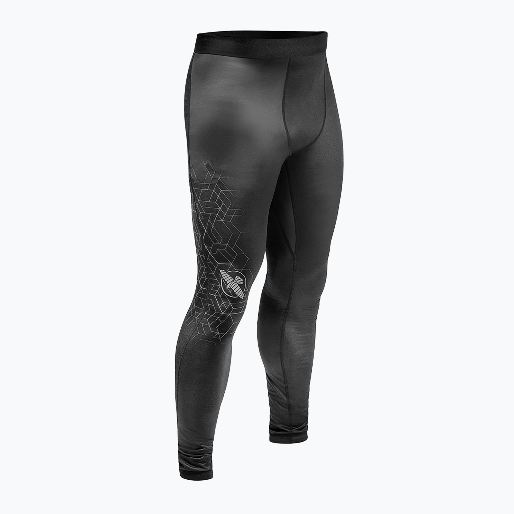 Legginsy treningowe męskie Hayabusa Geo Youth Jiu Jitsu Spats grey 