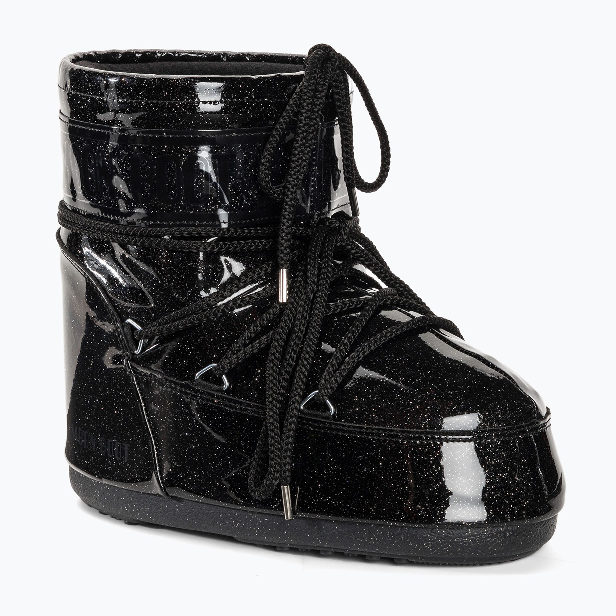 Śniegowce damskie Moon Boot Icon Low Glitter 2023 black 