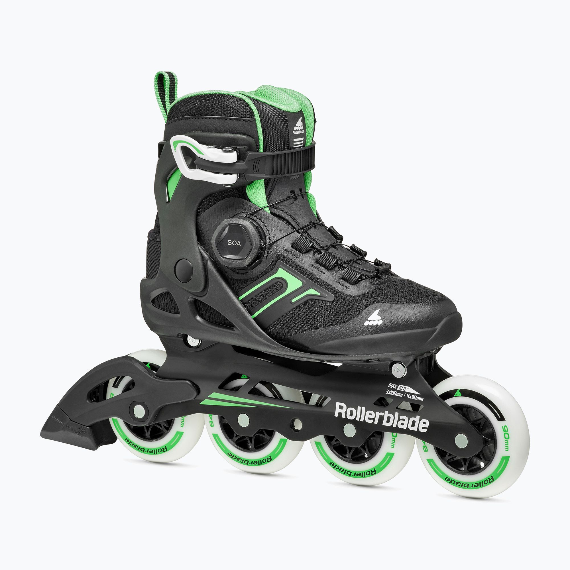 Rolki damskie Rollerblade Macroblade 90 BOA W black/mint 