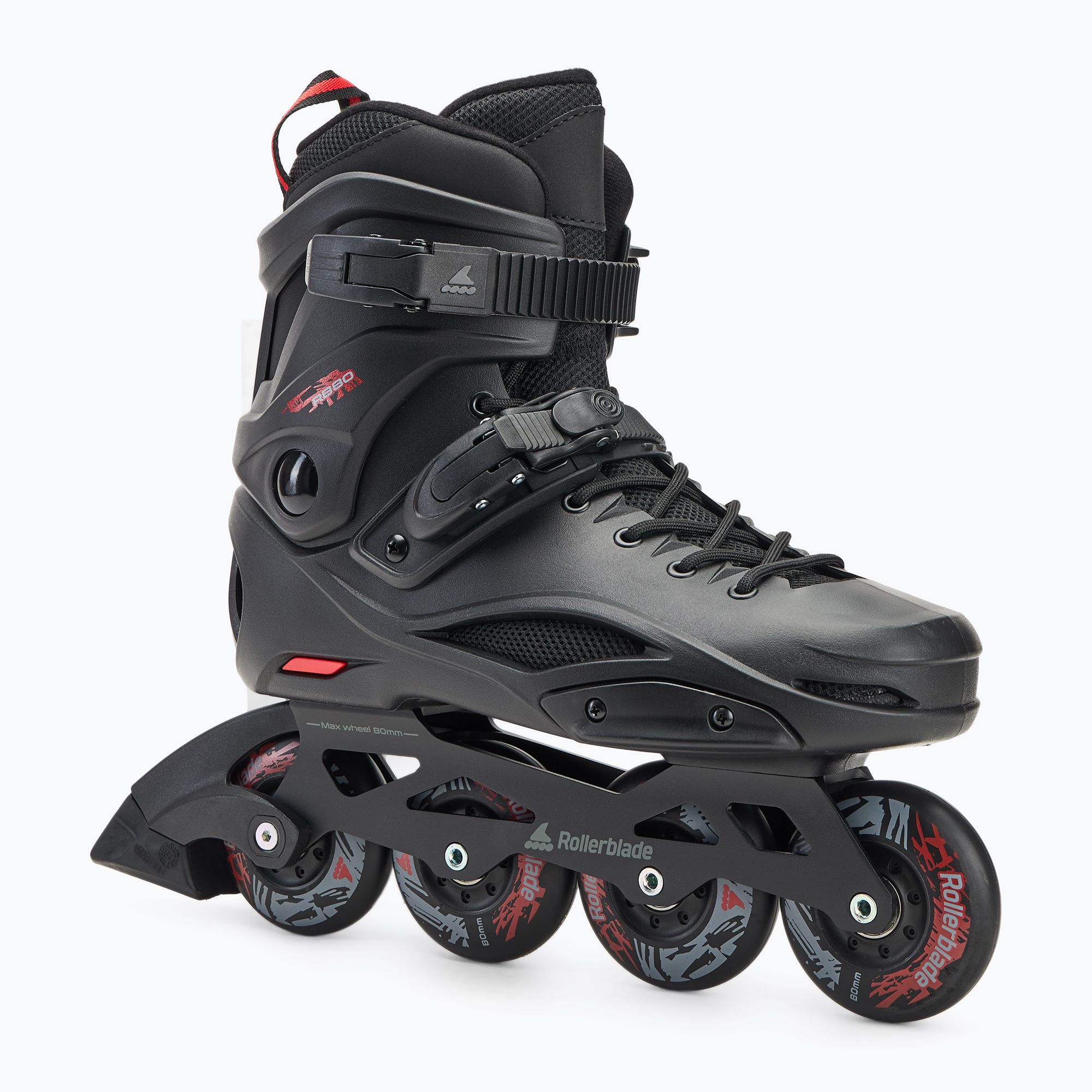 Rolki męskie Rollerblade RB 80 black/red 