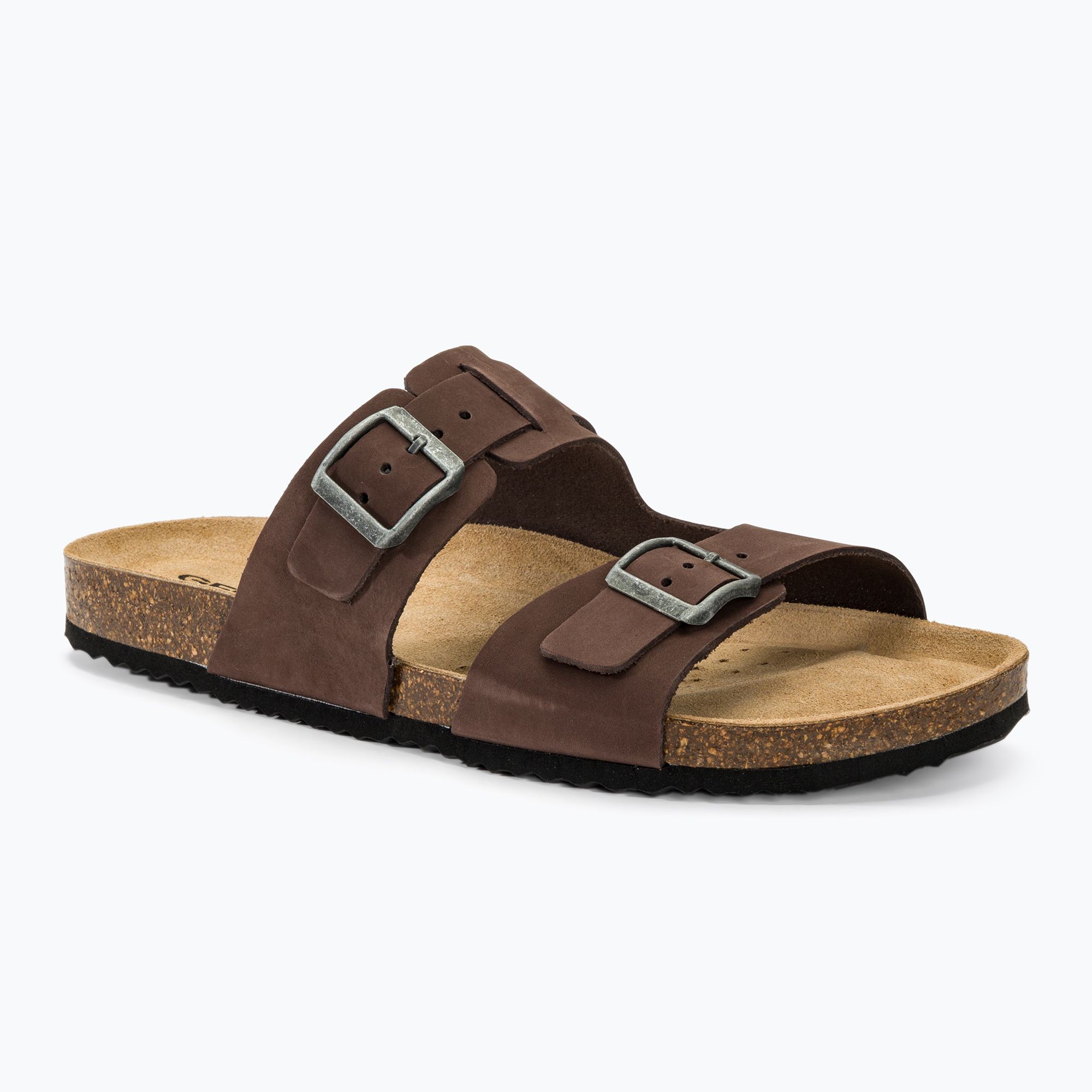 Klapki męskie Geox Sandal Ghita coffee 