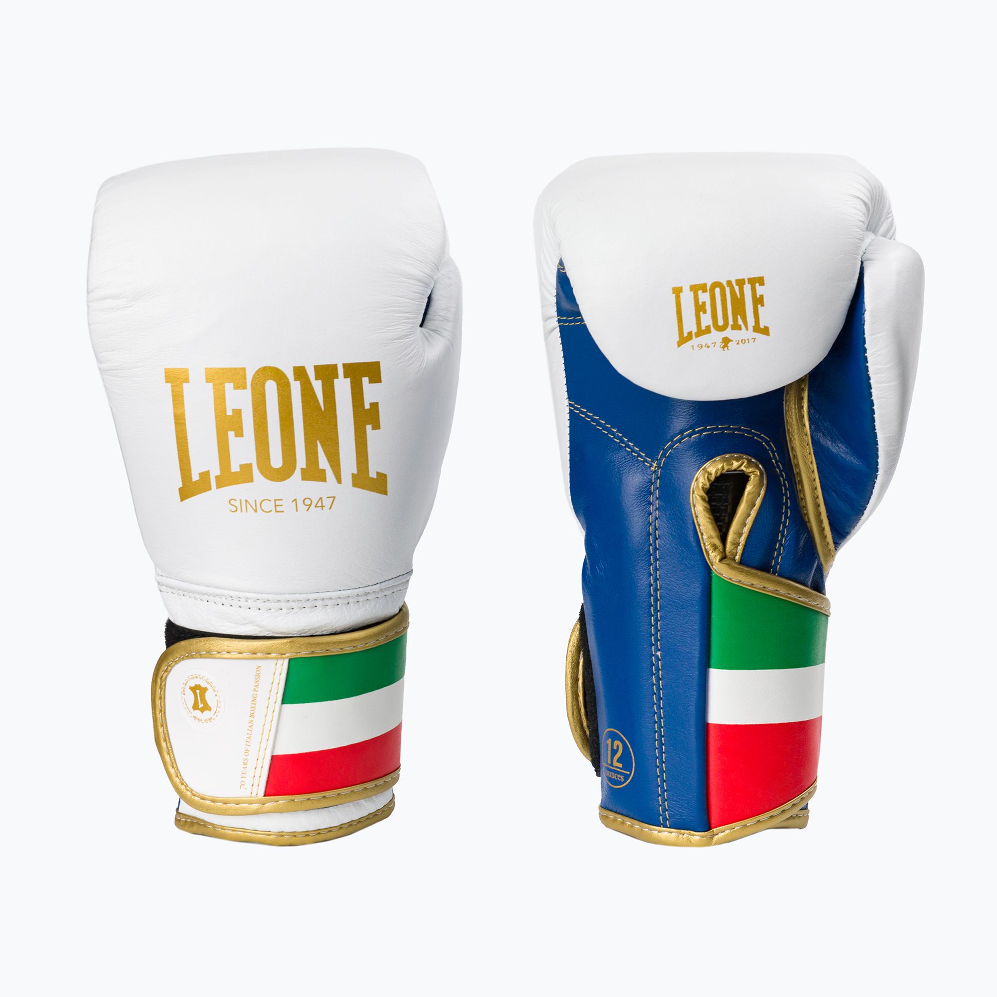 Rękawice bokserskie LEONE 1947 Italy '47 white 