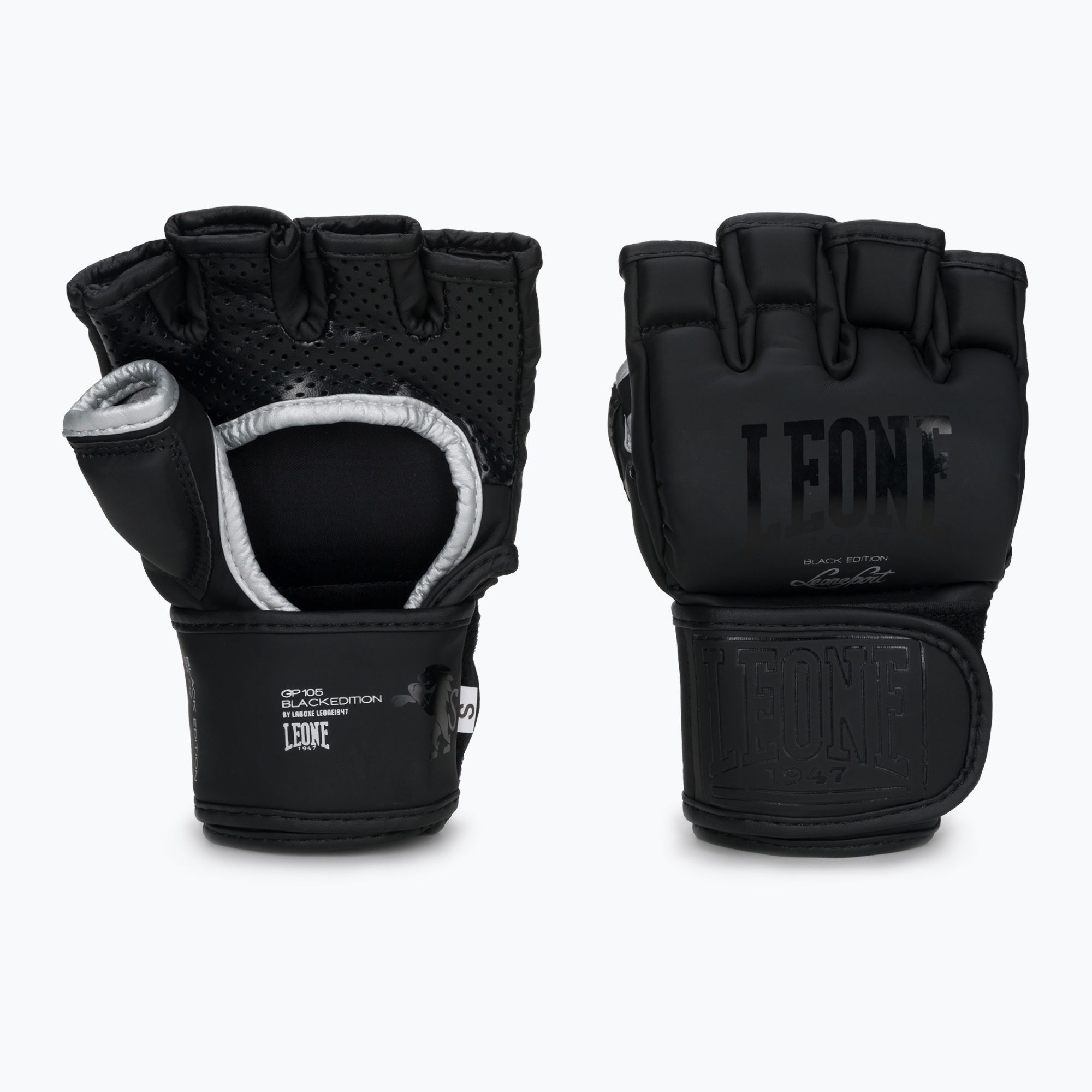 Rękawice grapplingowe LEONE 1947 Black Edition MMA black 
