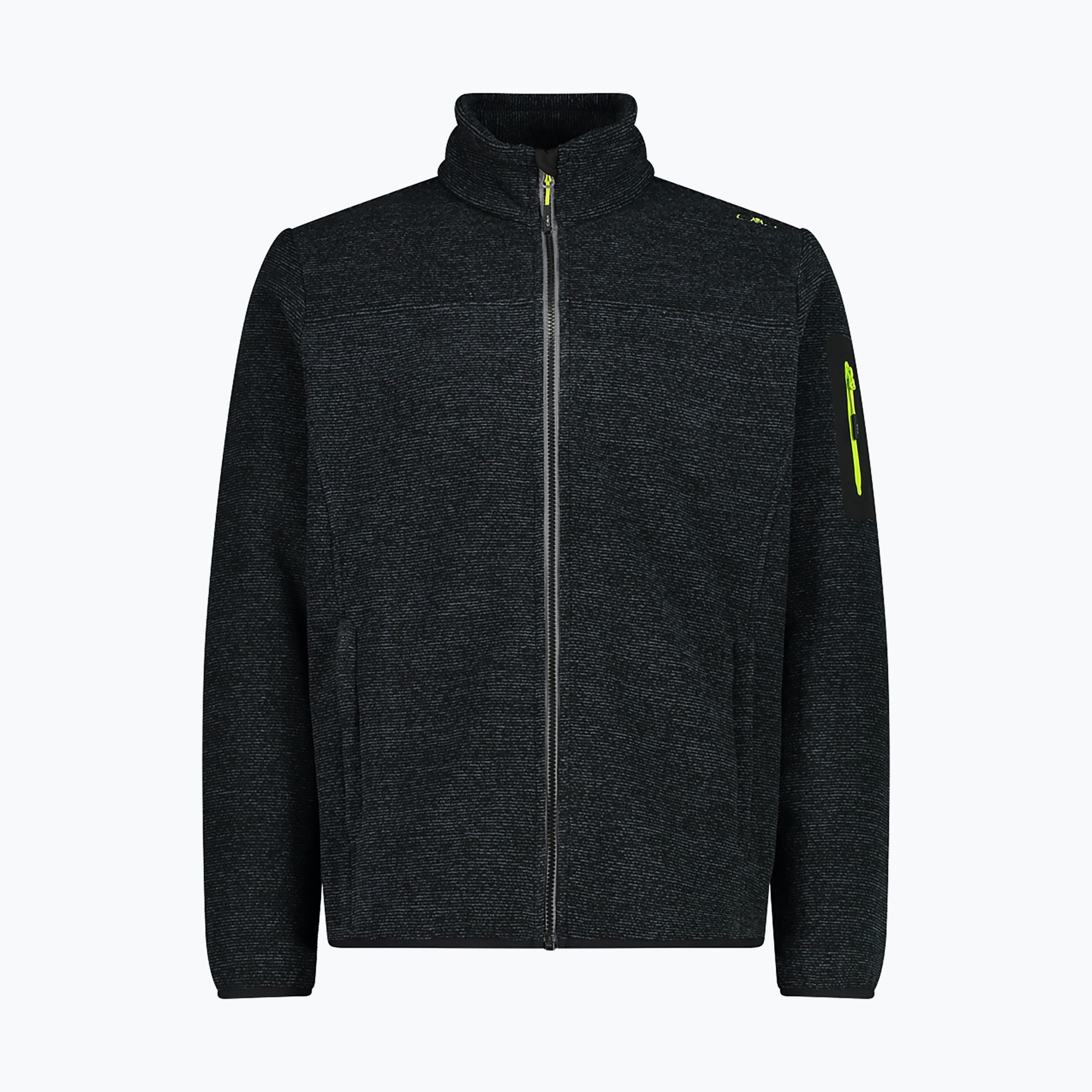 Bluza męska CMP 38H2237 nero/ acido 