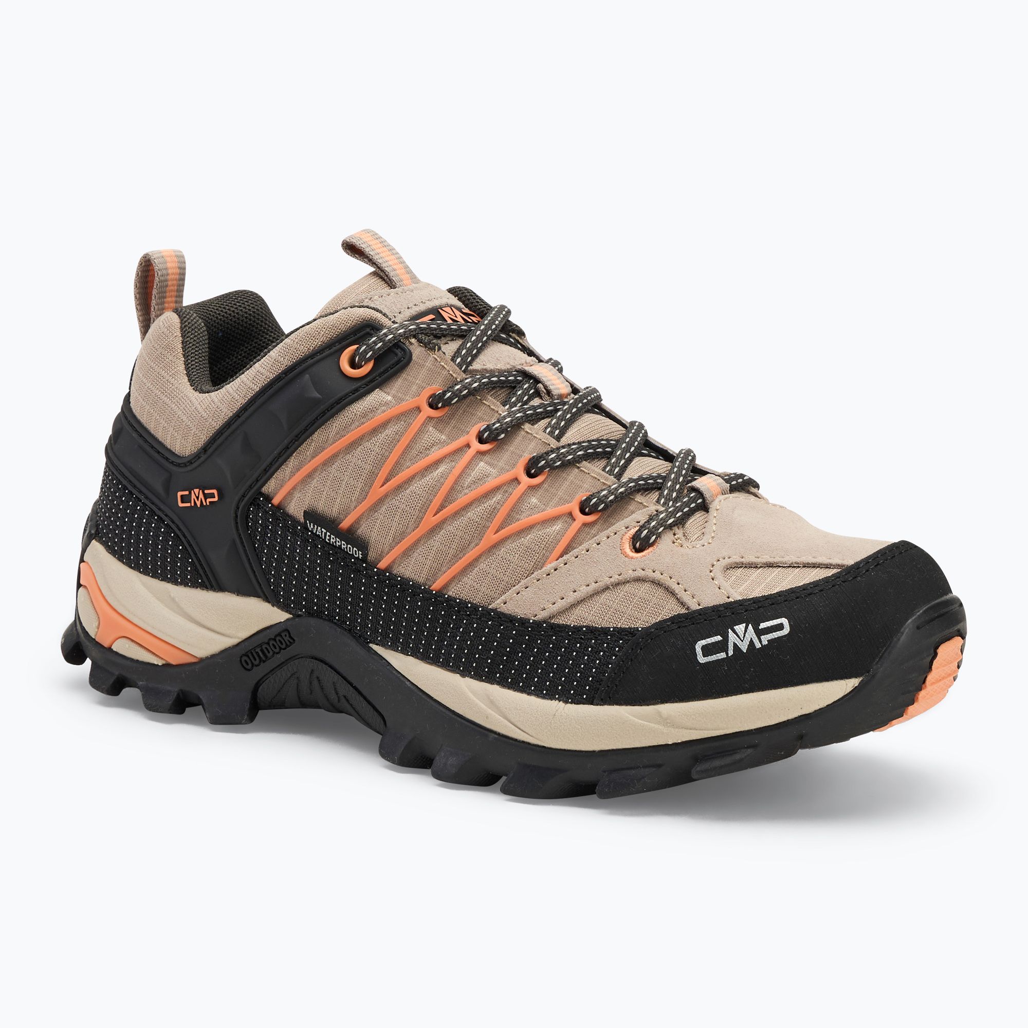 Buty trekkingowe damskie CMP Rigel Low Wp sabbia/salmone 