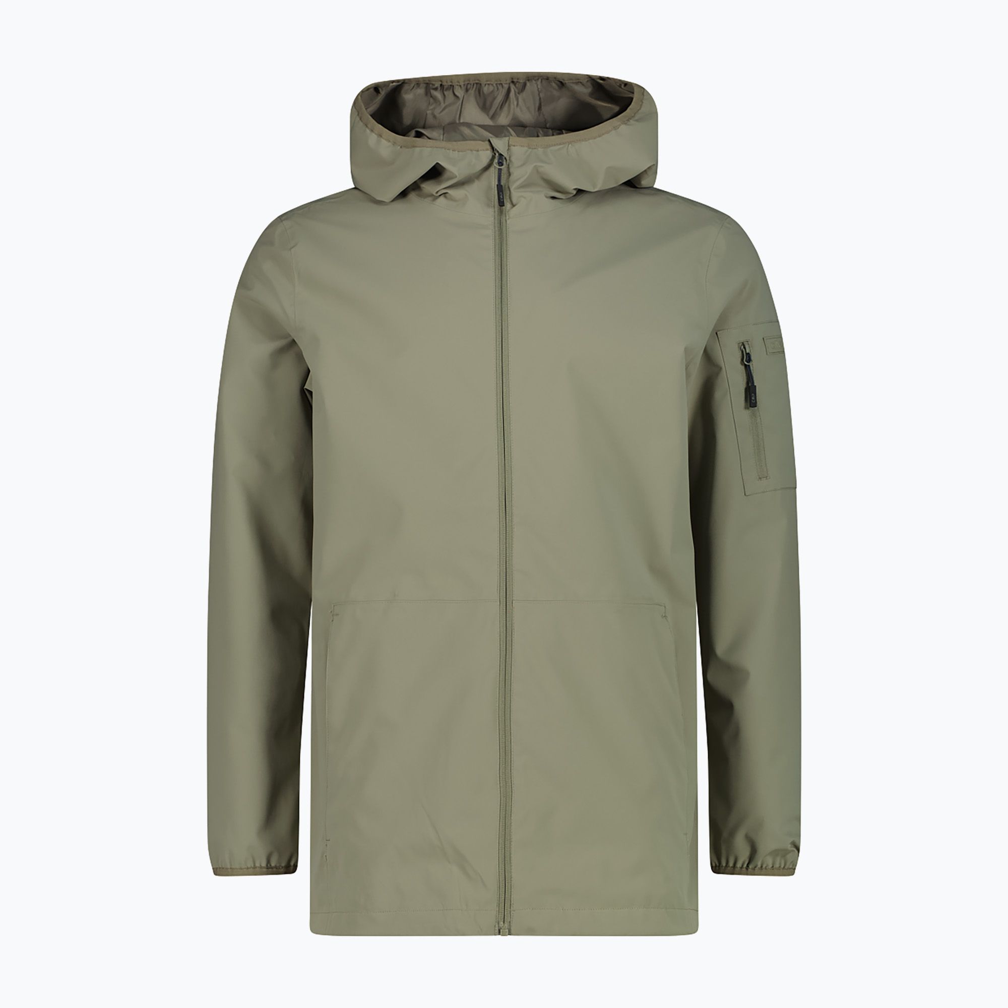 Kurtka przeciwdeszczowa męska CMP 35Z387 Fix Hood sage 