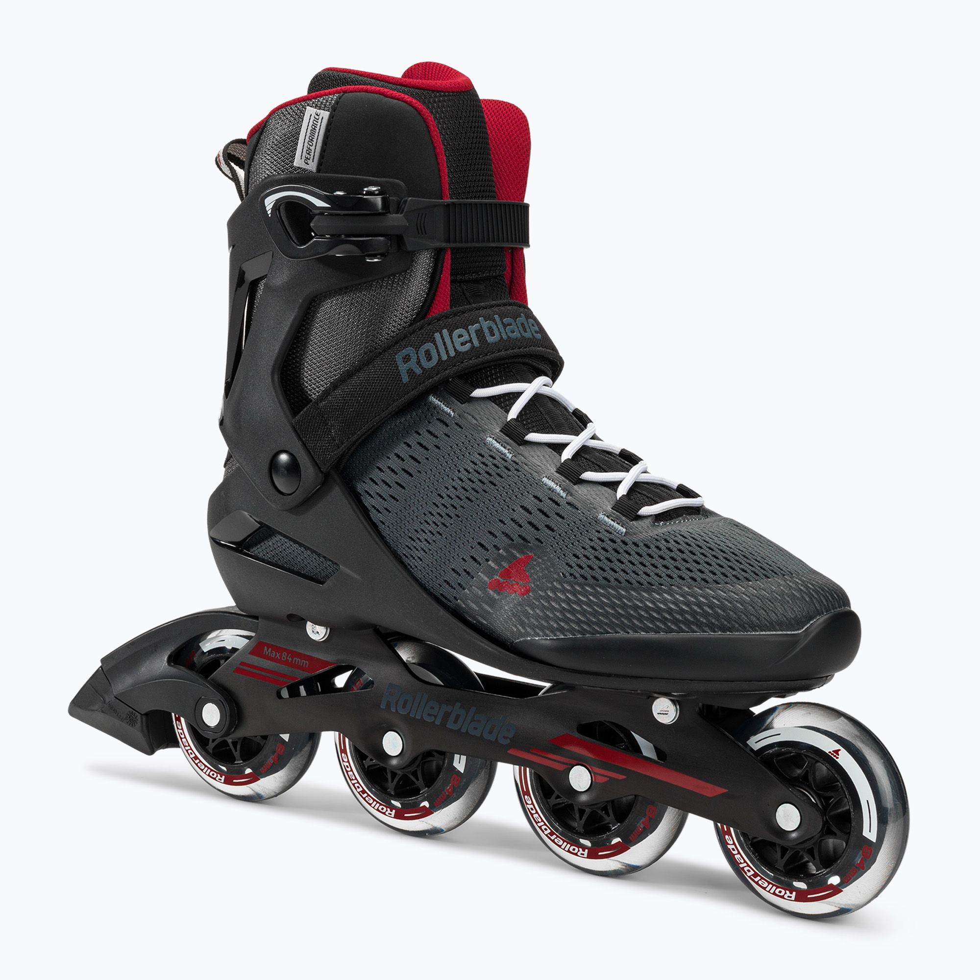 Rolki męskie Rollerblade Spark 84 dark grey/red 