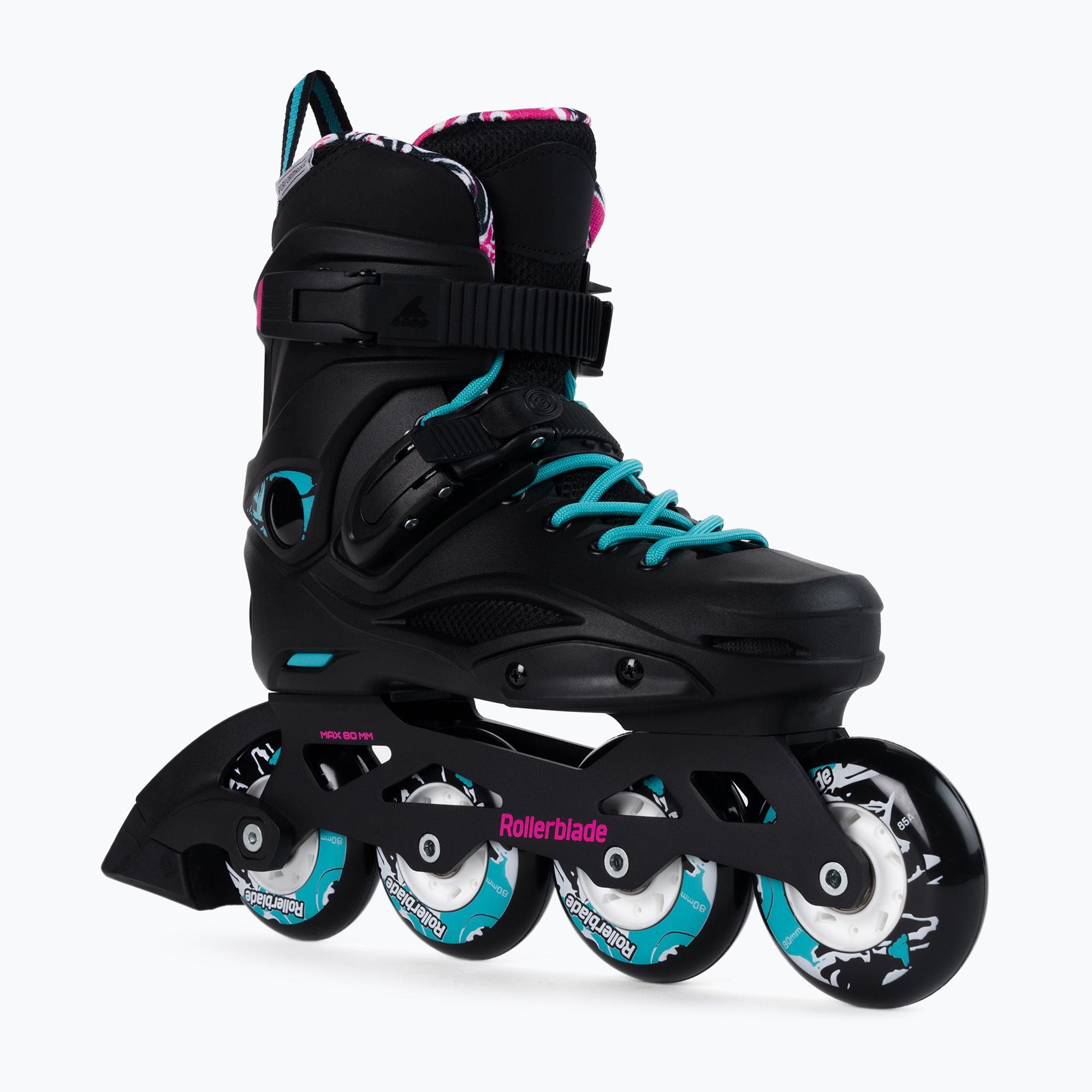 Rolki damskie Rollerblade RB Cruiser W black/aqua 