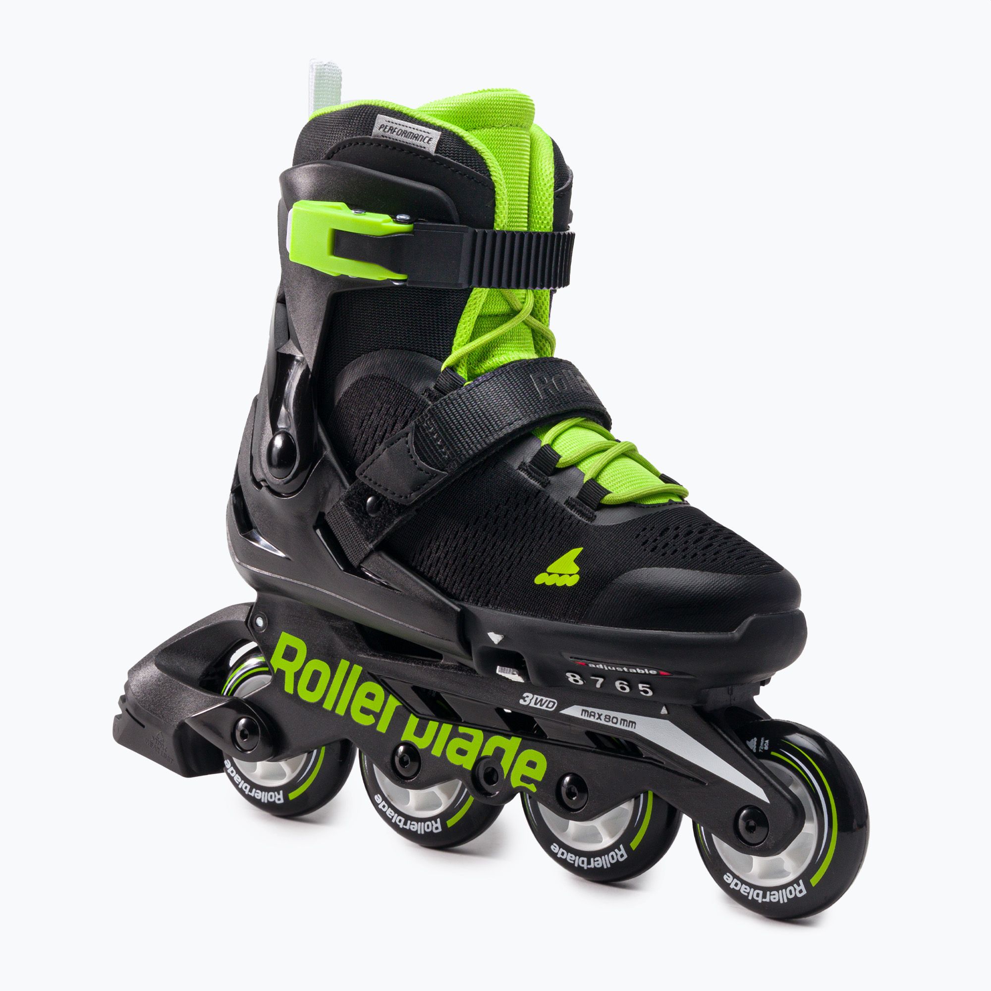 Rolki dziecięce Rollerblade Microblade Jr black/green 