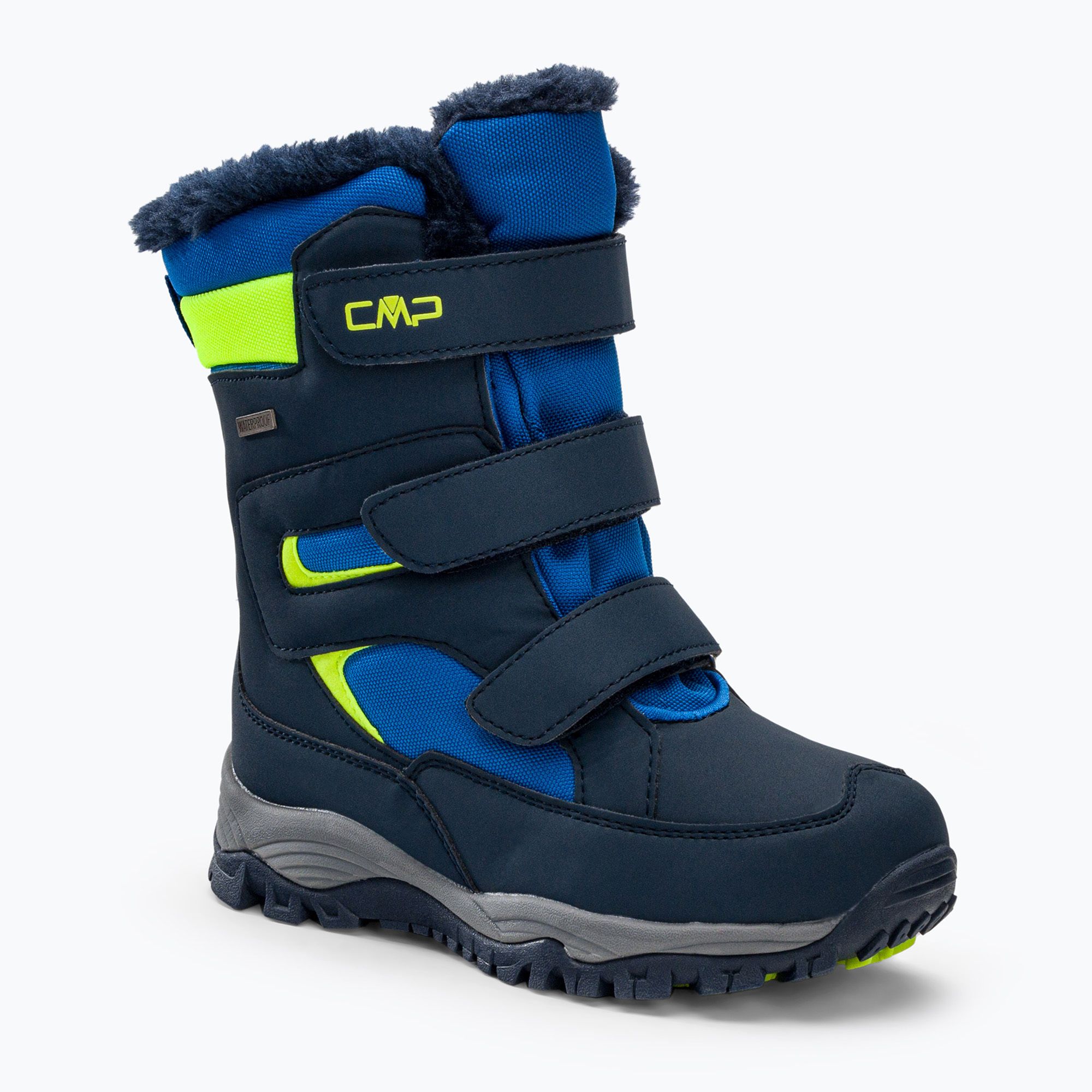 Śniegowce dziecięce CMP Hexis Snowboots Wp black/blue 
