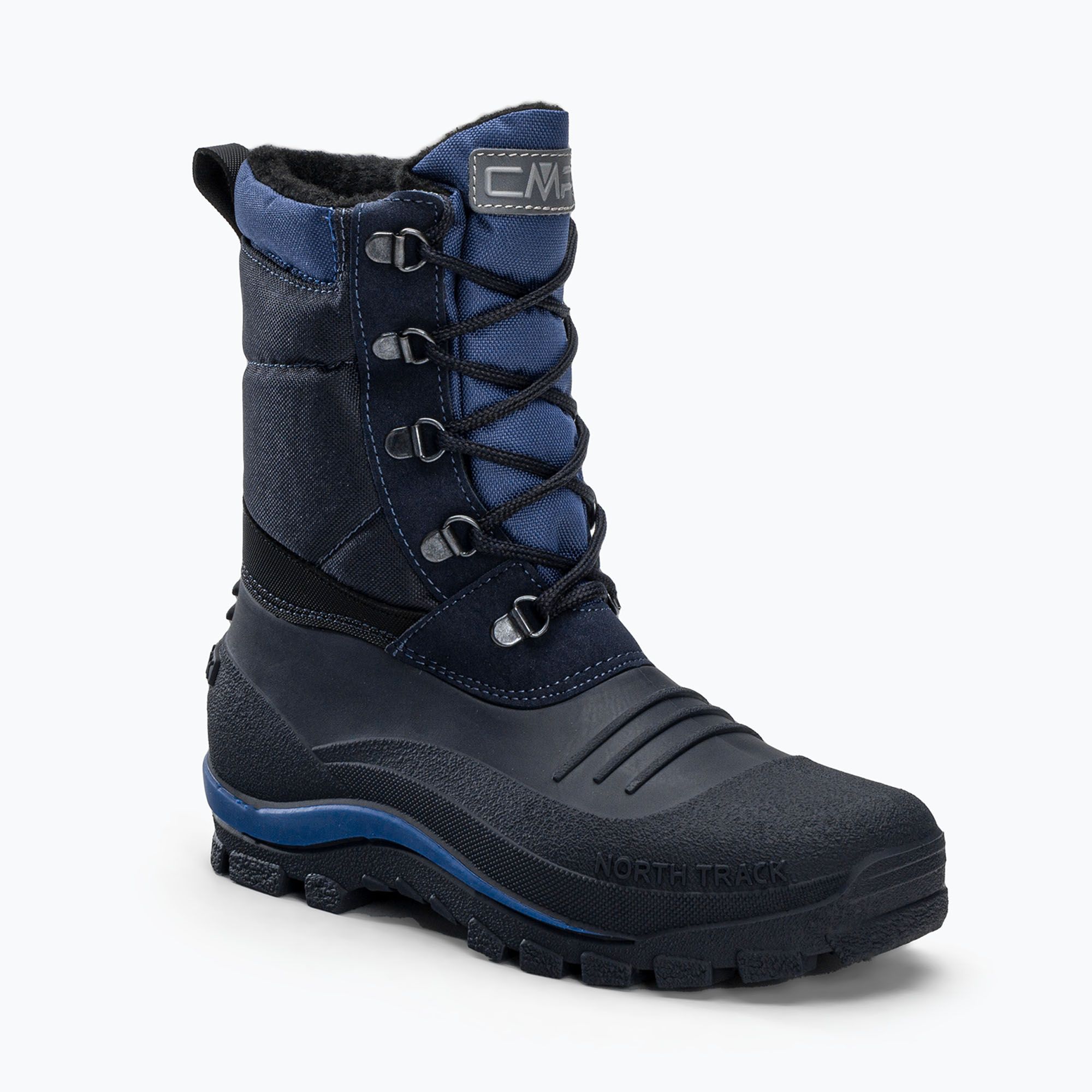 Śniegowce dziecięce CMP Khalto Snowboots black/blue 